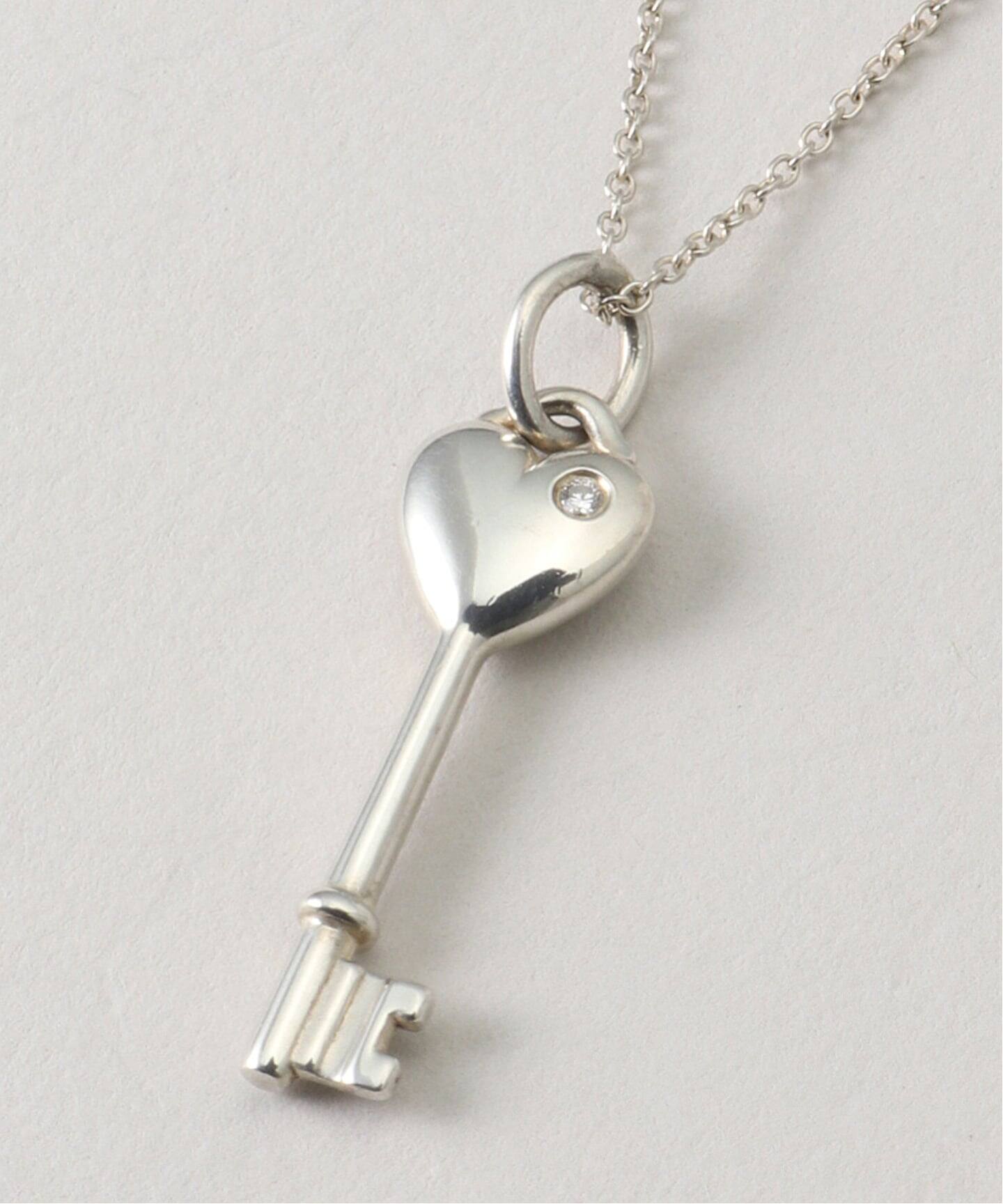 VINTAGE TIFFANY&Co./ティファニー】Heart key necklace（ネックレス