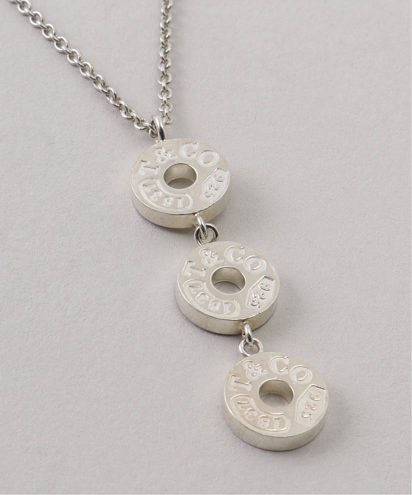 VINTAGE TIFFANY&Co./ティファニー】1837 three circle necklace