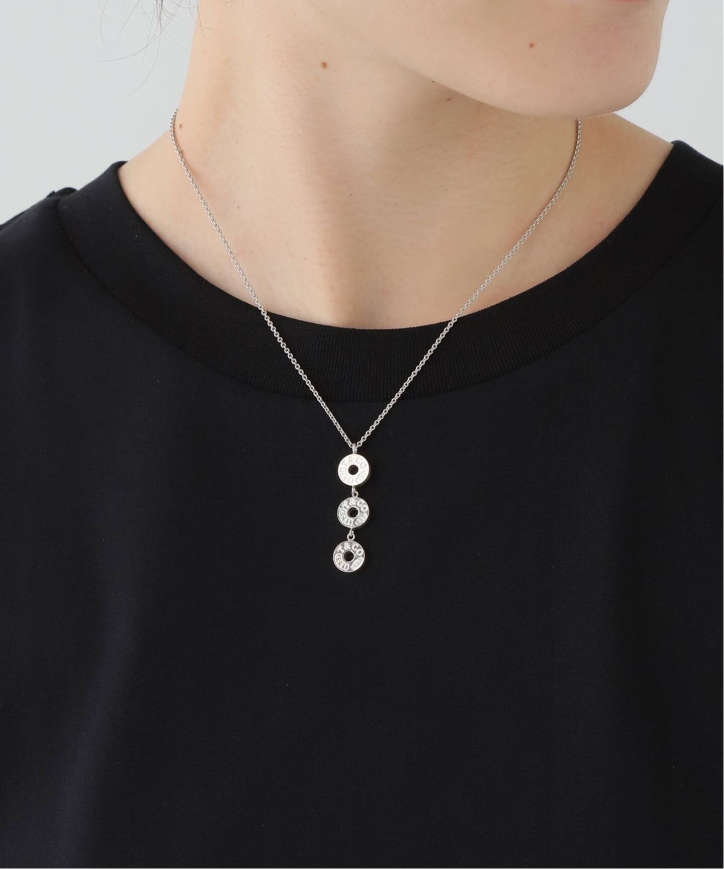 VINTAGE TIFFANY&Co./ティファニー】1837 three circle necklace 