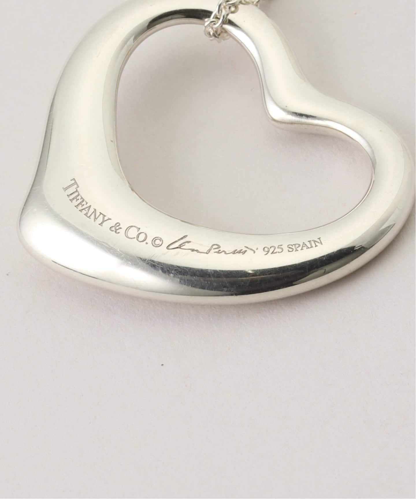 VINTAGE TIFFANY&Co./ティファニー】Open heart necklace xl