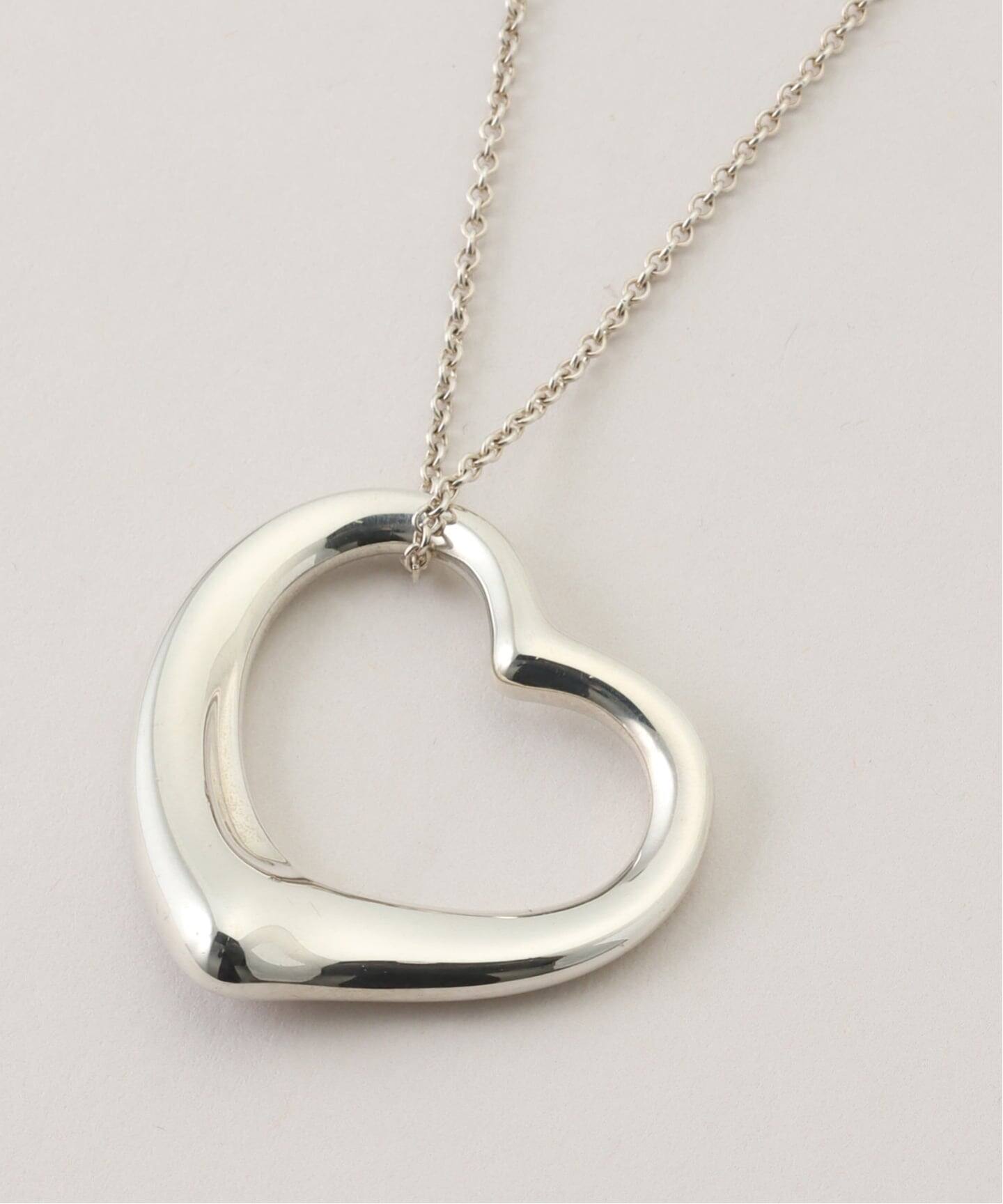 VINTAGE TIFFANY&Co./ティファニー】Open heart necklace xl