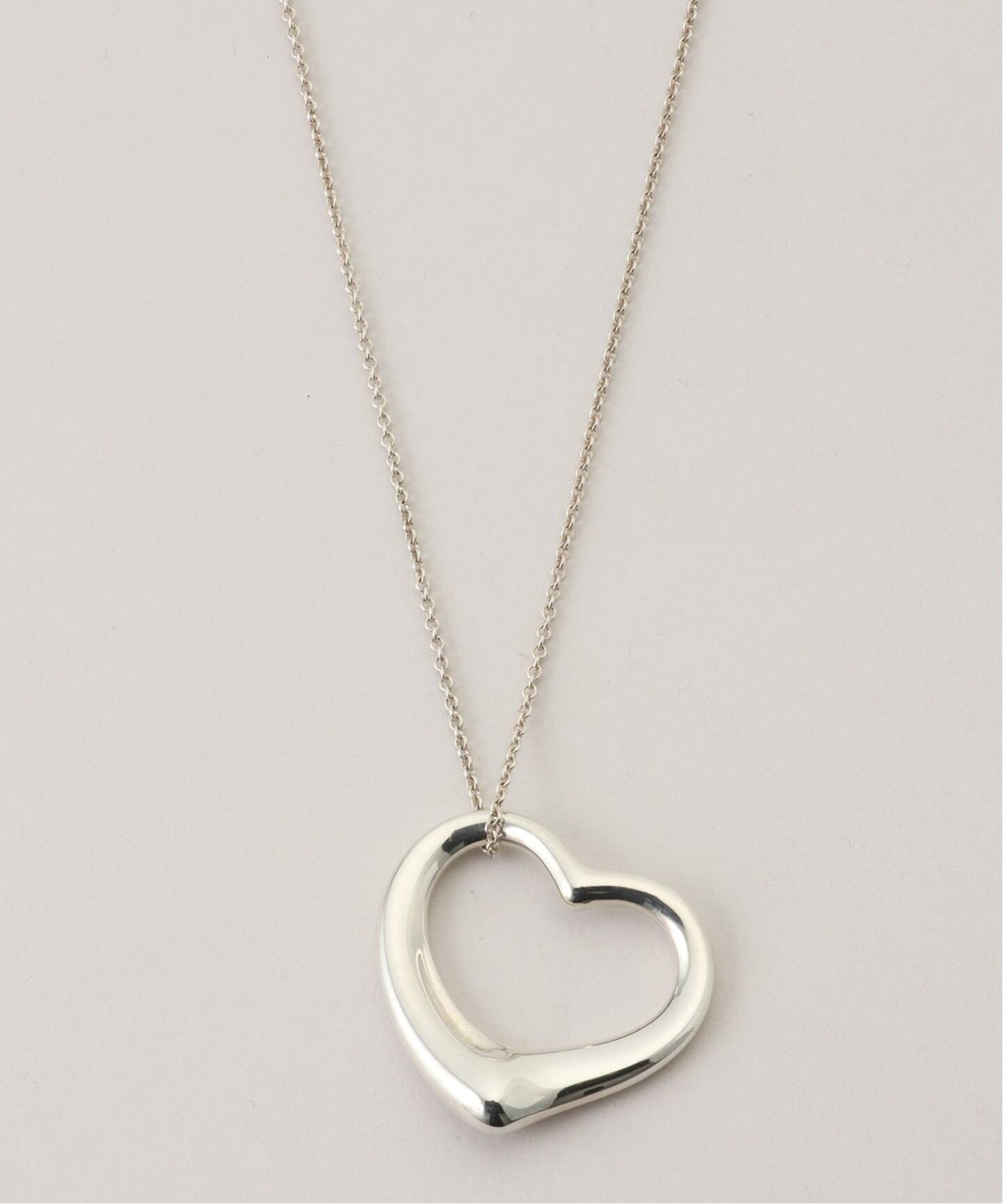 VINTAGE TIFFANY&Co./ティファニー】Open heart necklace xl 