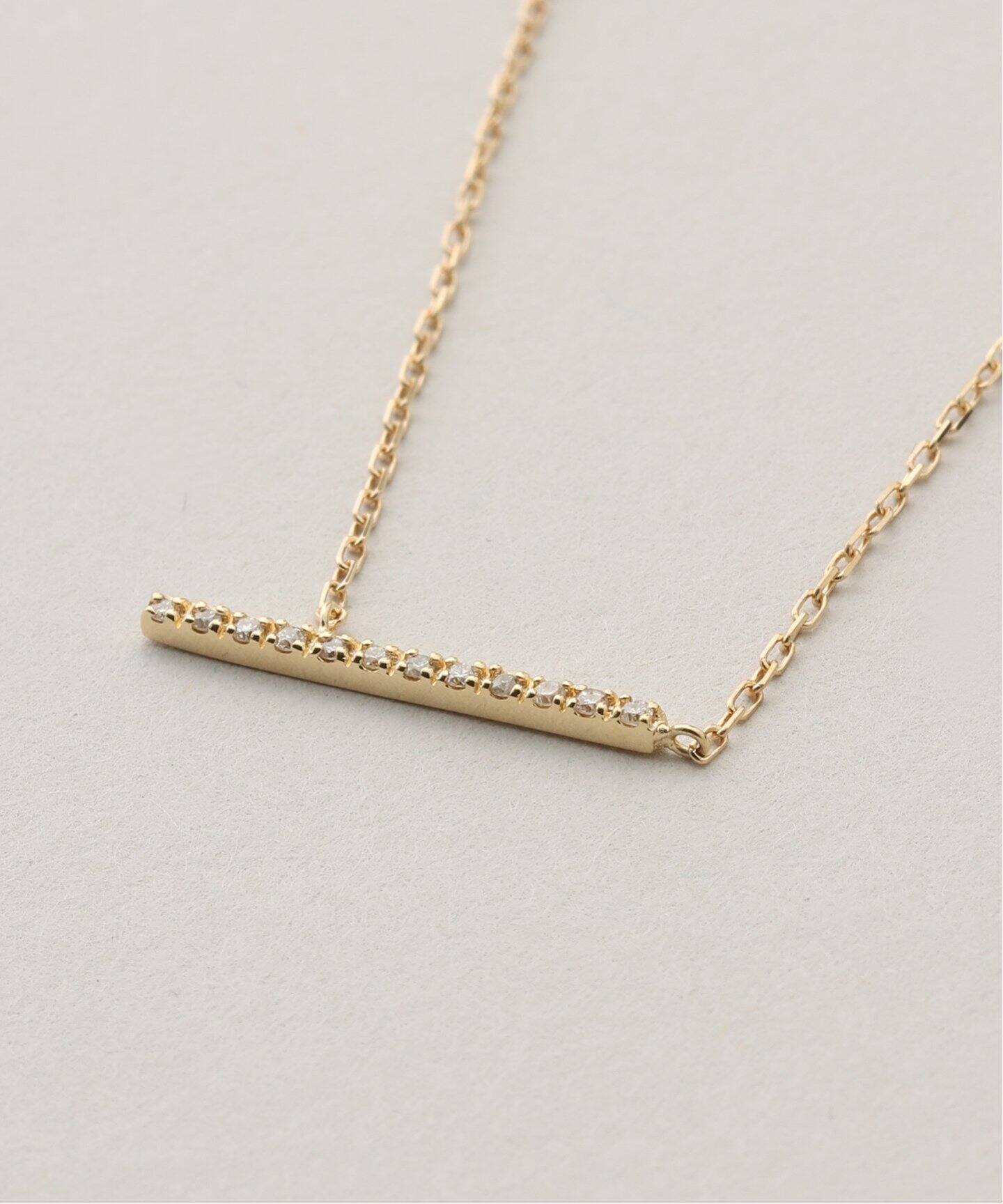 18K seesaw necklace（ネックレス）｜DECOUVERTE（デクーヴェルト）の