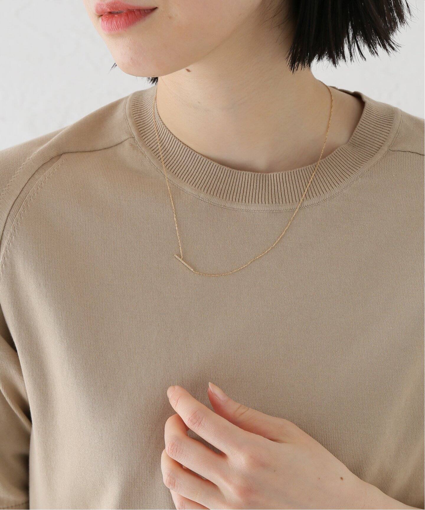 18K seesaw necklace（ネックレス）｜DECOUVERTE（デクーヴェルト）の