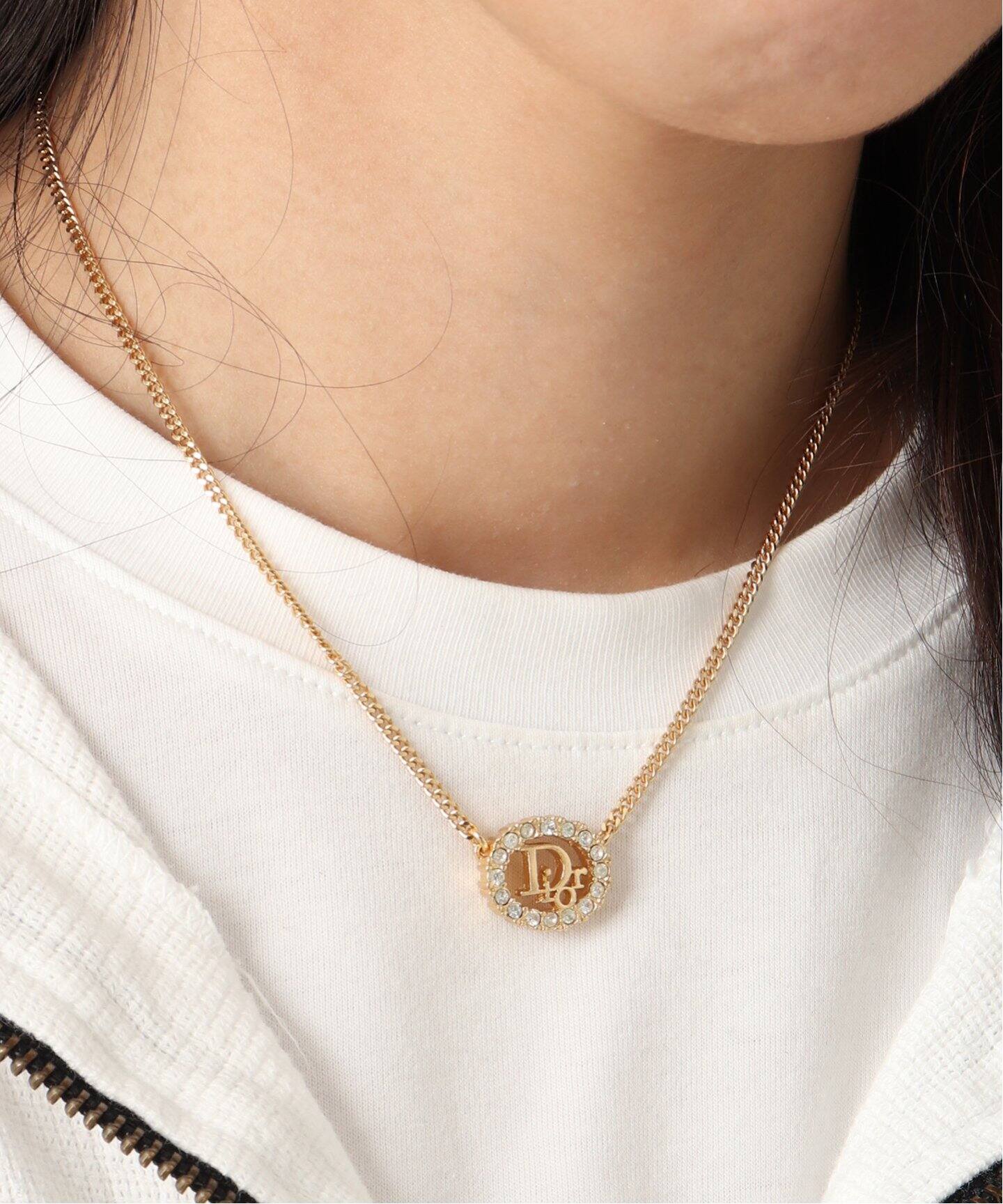VINTAGE DIOR/ディオール】Logo necklace（ネックレス）｜ENSEMBLE 