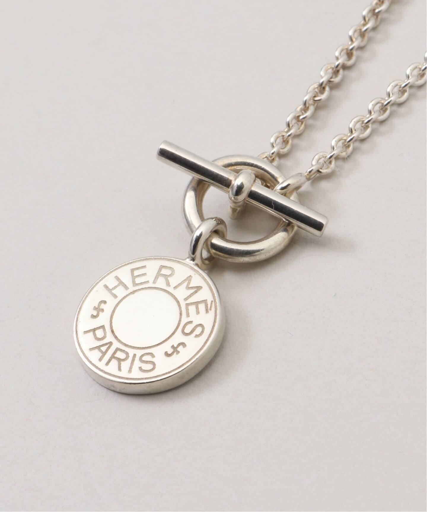 アクセサリー HERMES Sellier Gold Necklace vintage Hermes Chaine d'Ancre 1960s 18k Yellow Gold Toggle Necklace