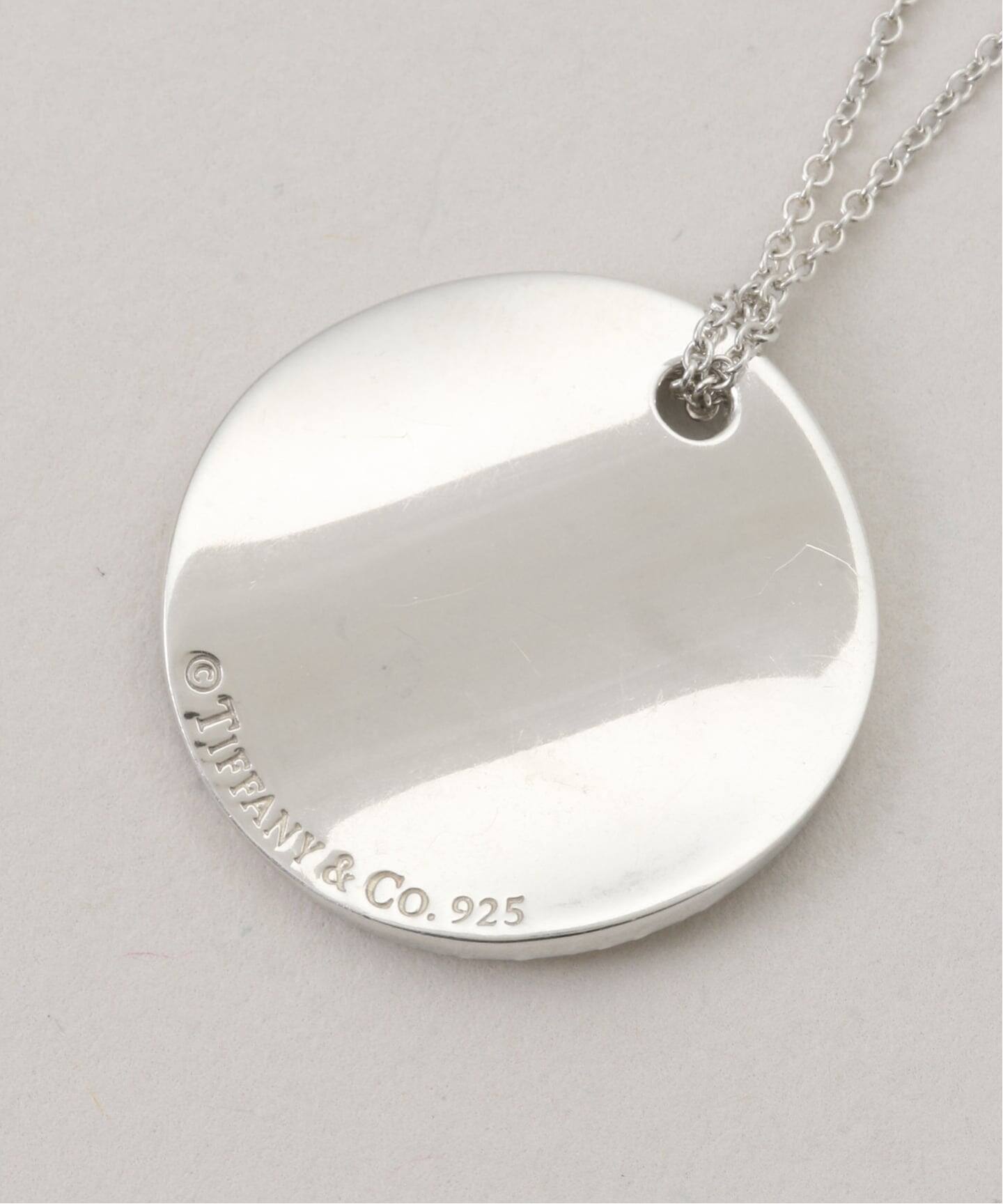 VINTAGE TIFFANY&Co./ティファニー】 Notes round necklace