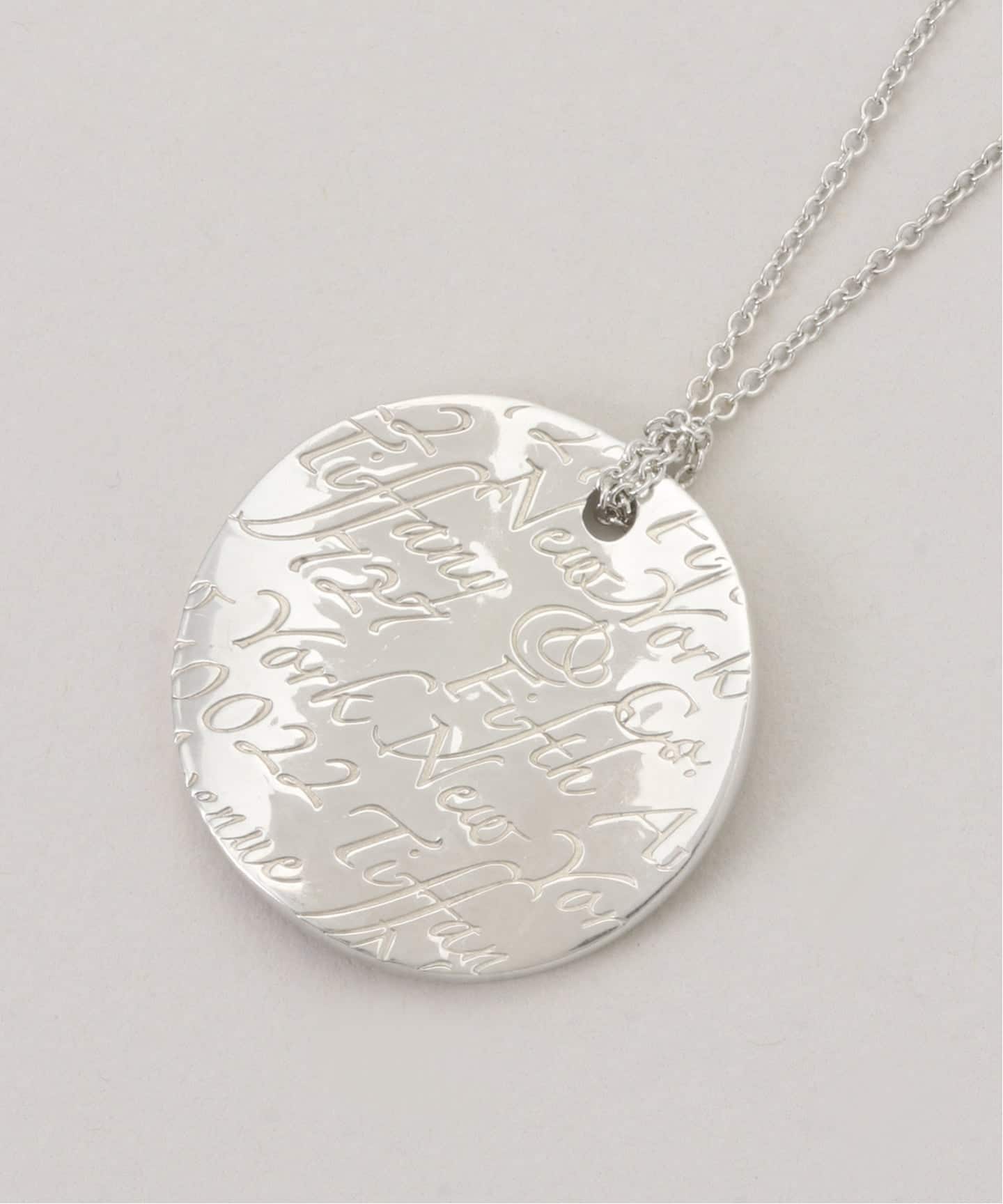 VINTAGE TIFFANY&Co./ティファニー】 Notes round necklace