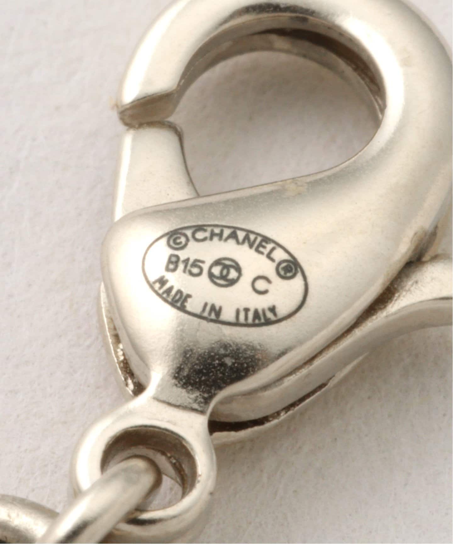 VINTAGE CHANEL/シャネル】CC necklace rs pearl（ネックレス