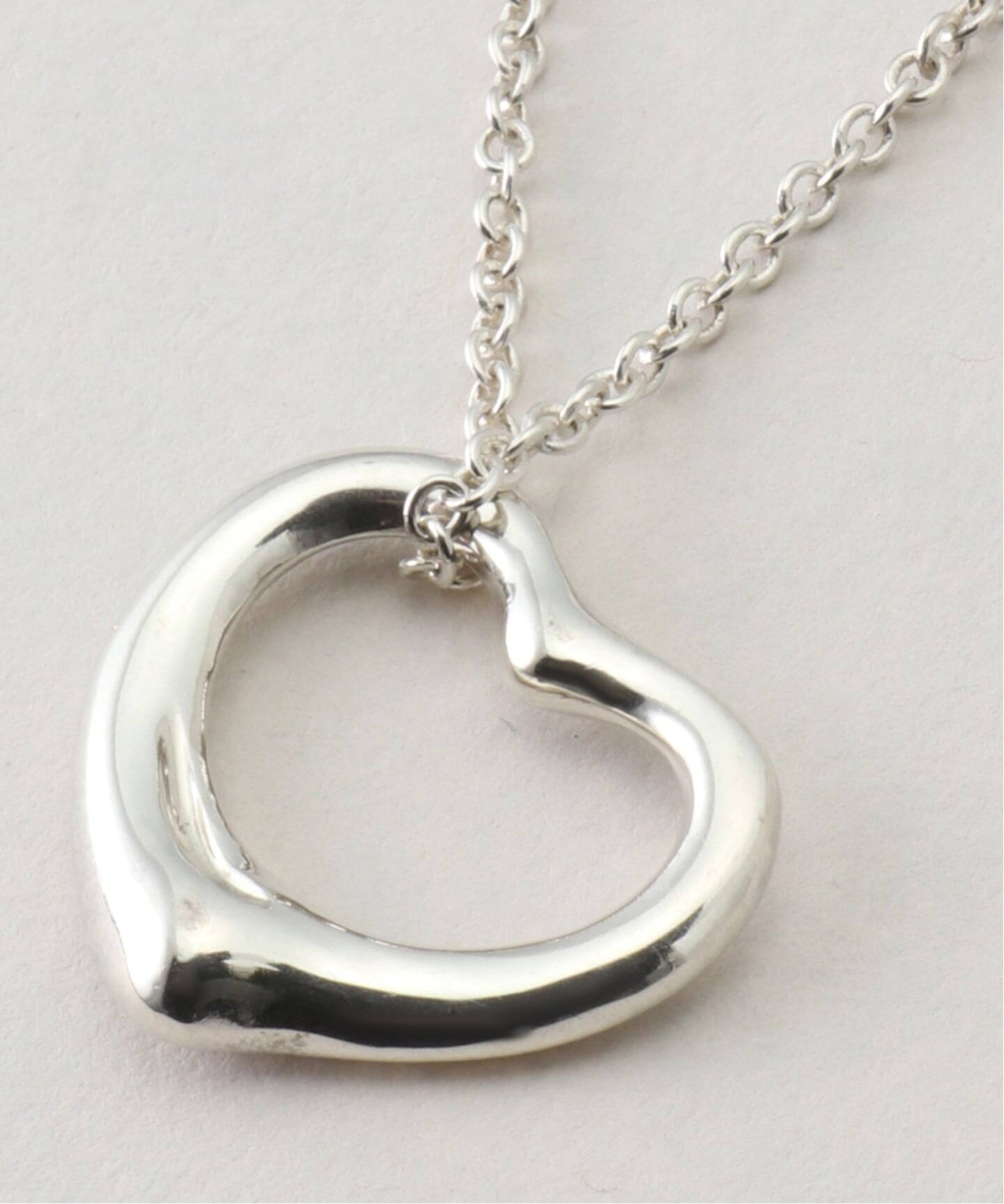 VINTAGE TIFFANY&Co./ティファニー】 Open heart necklace m