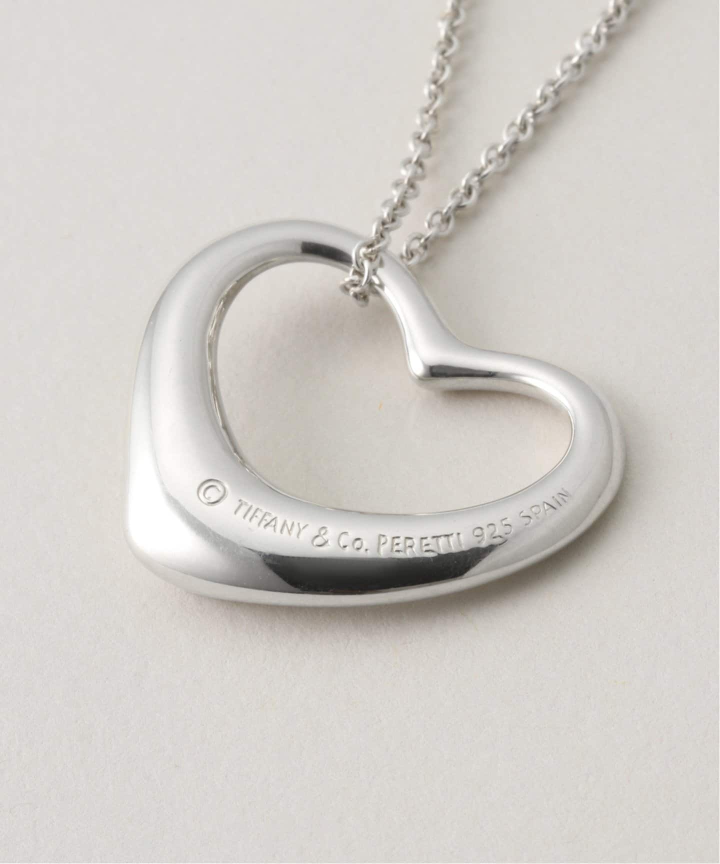 VINTAGE TIFFANY&Co./ティファニー】 Open heart necklace l