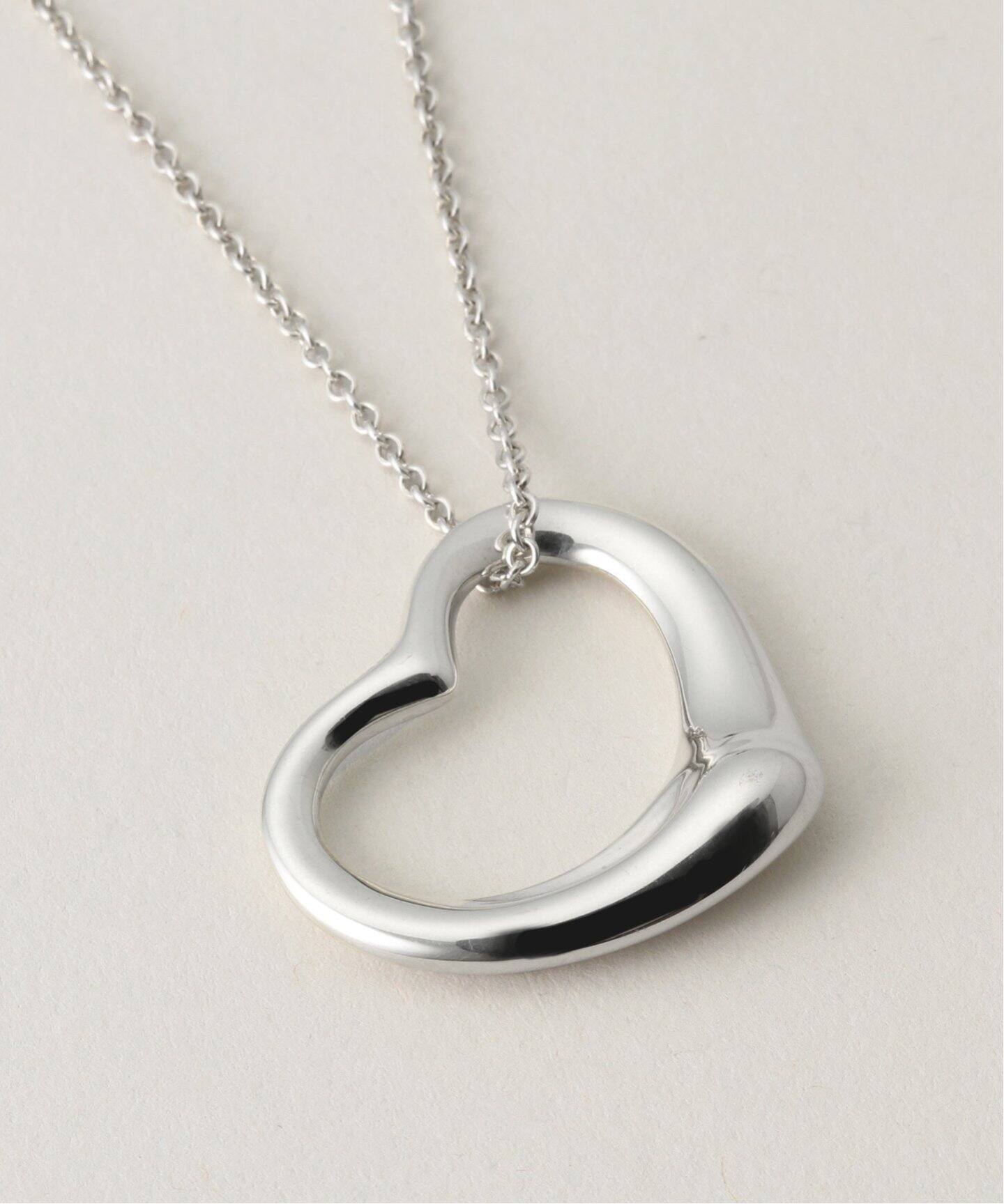 VINTAGE TIFFANY&Co./ティファニー】 Open heart necklace l