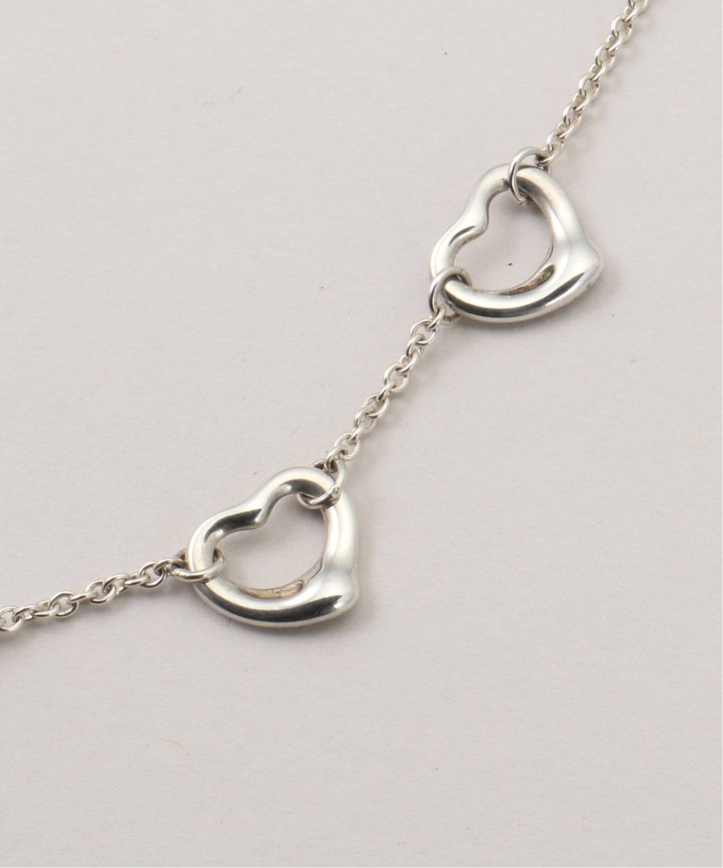 VINTAGE TIFFANY&Co./ティファニー】Open heart necklace 5charms