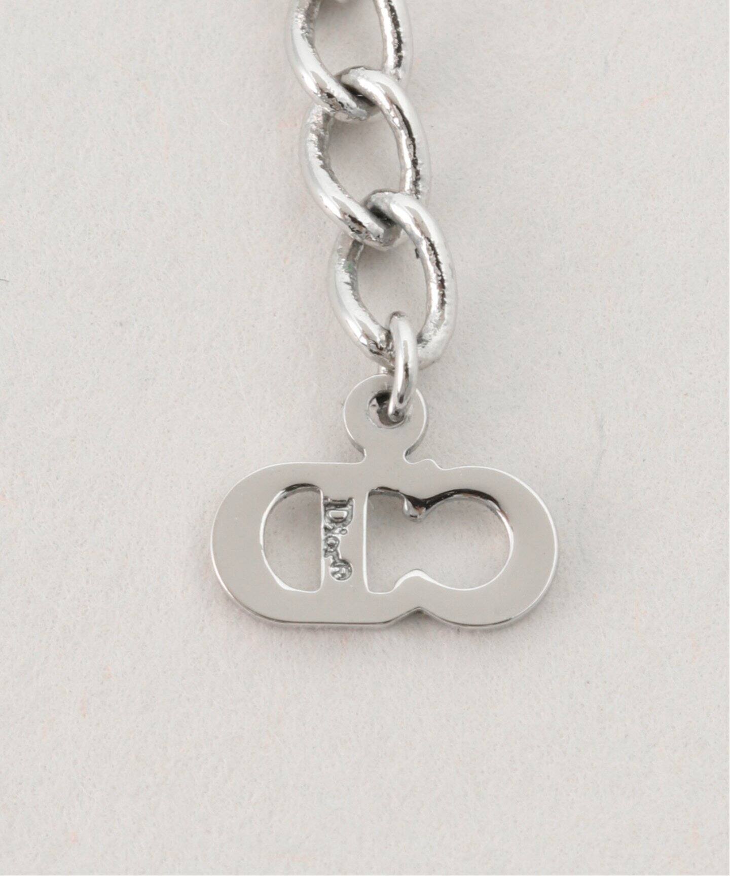 【Dior】Dior vintage necklace★ディオール ネックレス VINTAGE DIOR/ディオール】necklace logo circle（ネックレス