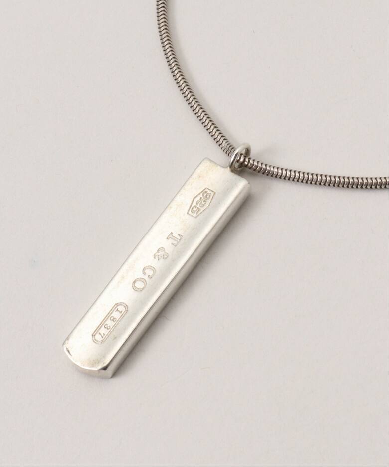 VINTAGE TIFFANY&Co./ティファニー】Atlas bar necklace（ネックレス 