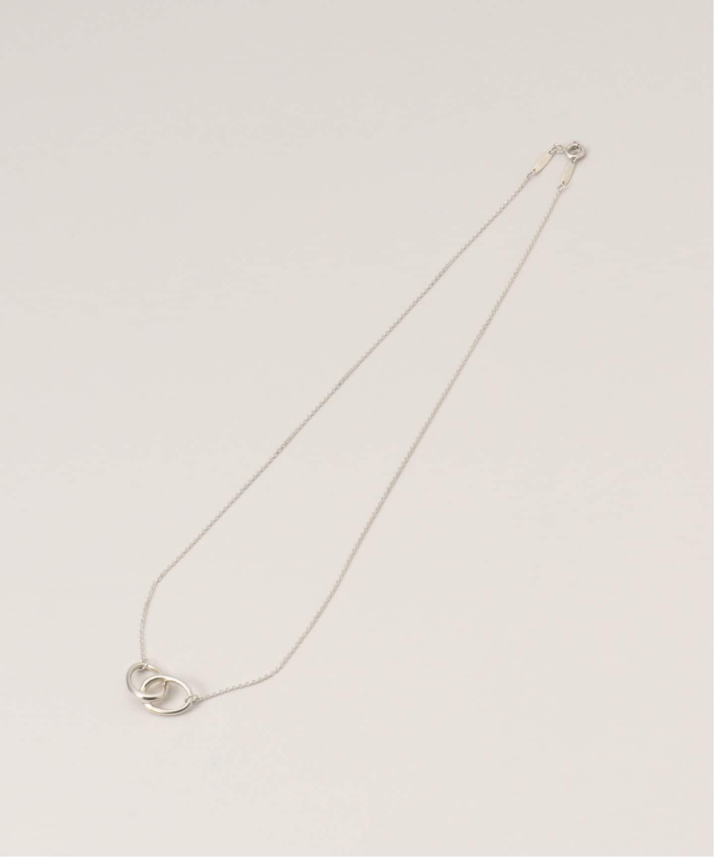 VINTAGE TIFFANY&Co./ティファニー】 Double loop necklace