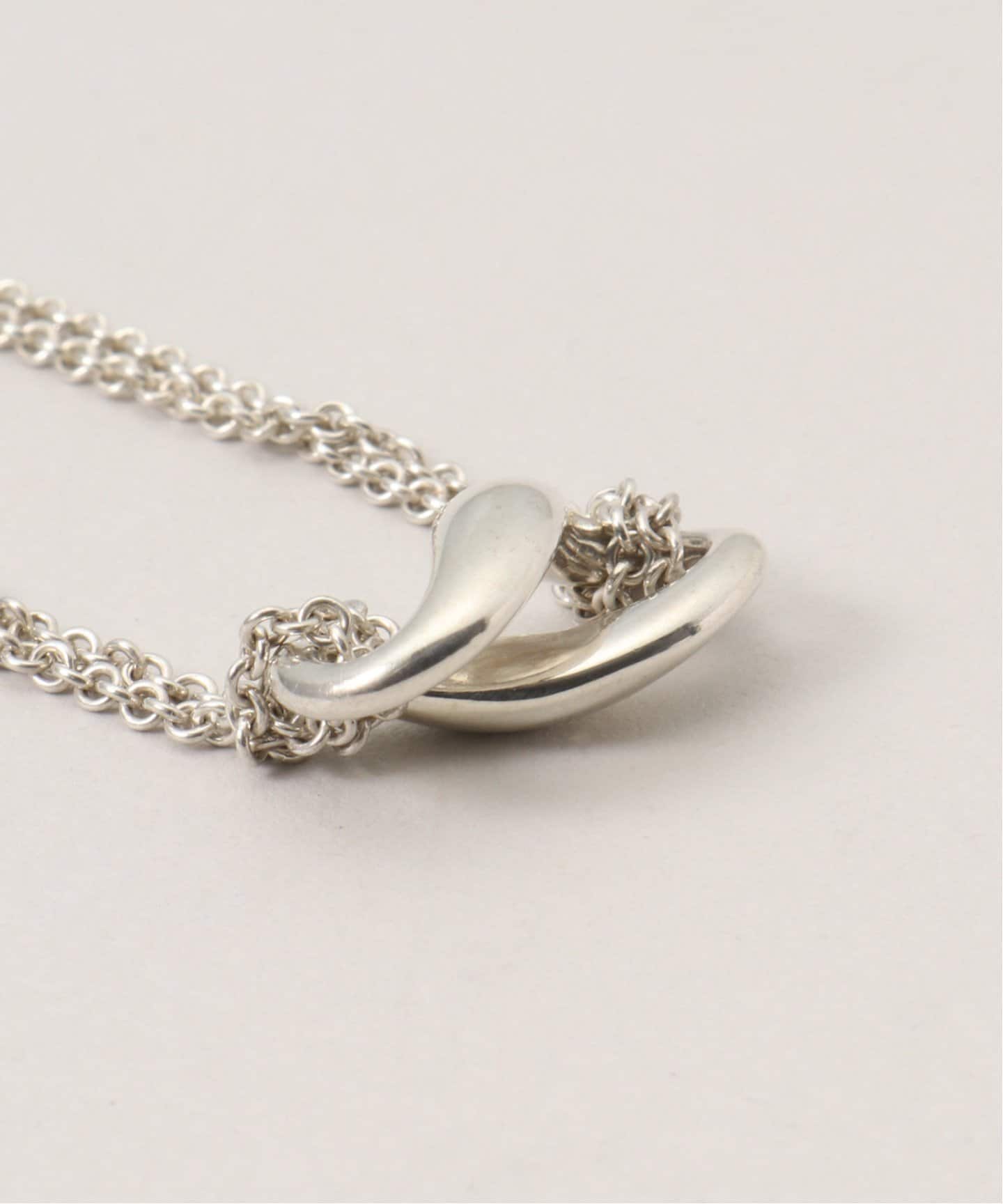 VINTAGE TIFFANY&Co./ティファニー】 Infinity double chain necklace