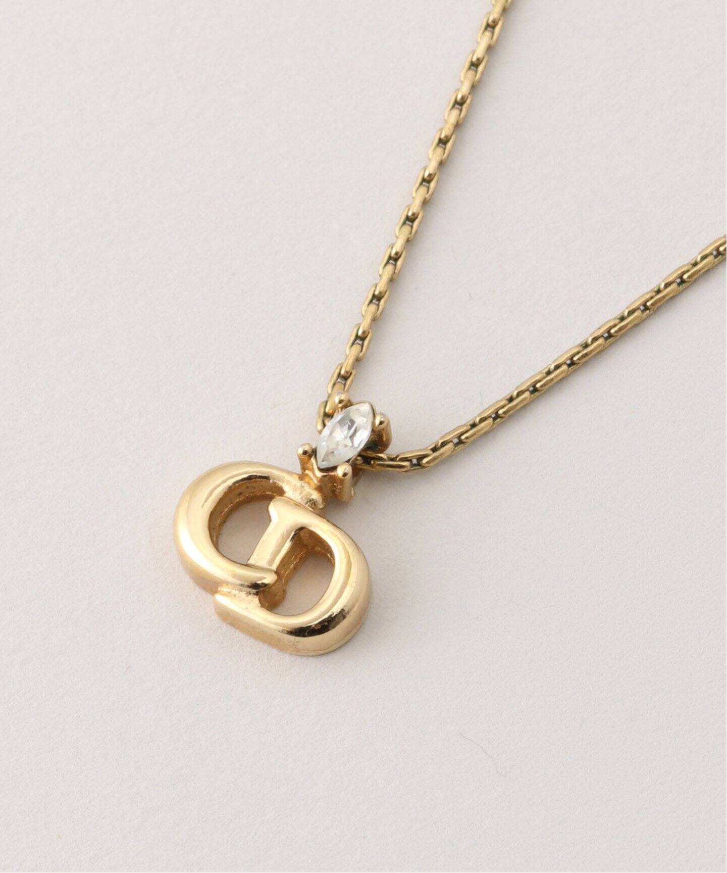 VINTAGE DIOR/ディオール】 necklace logo rs（ネックレス）｜ENSEMBLE