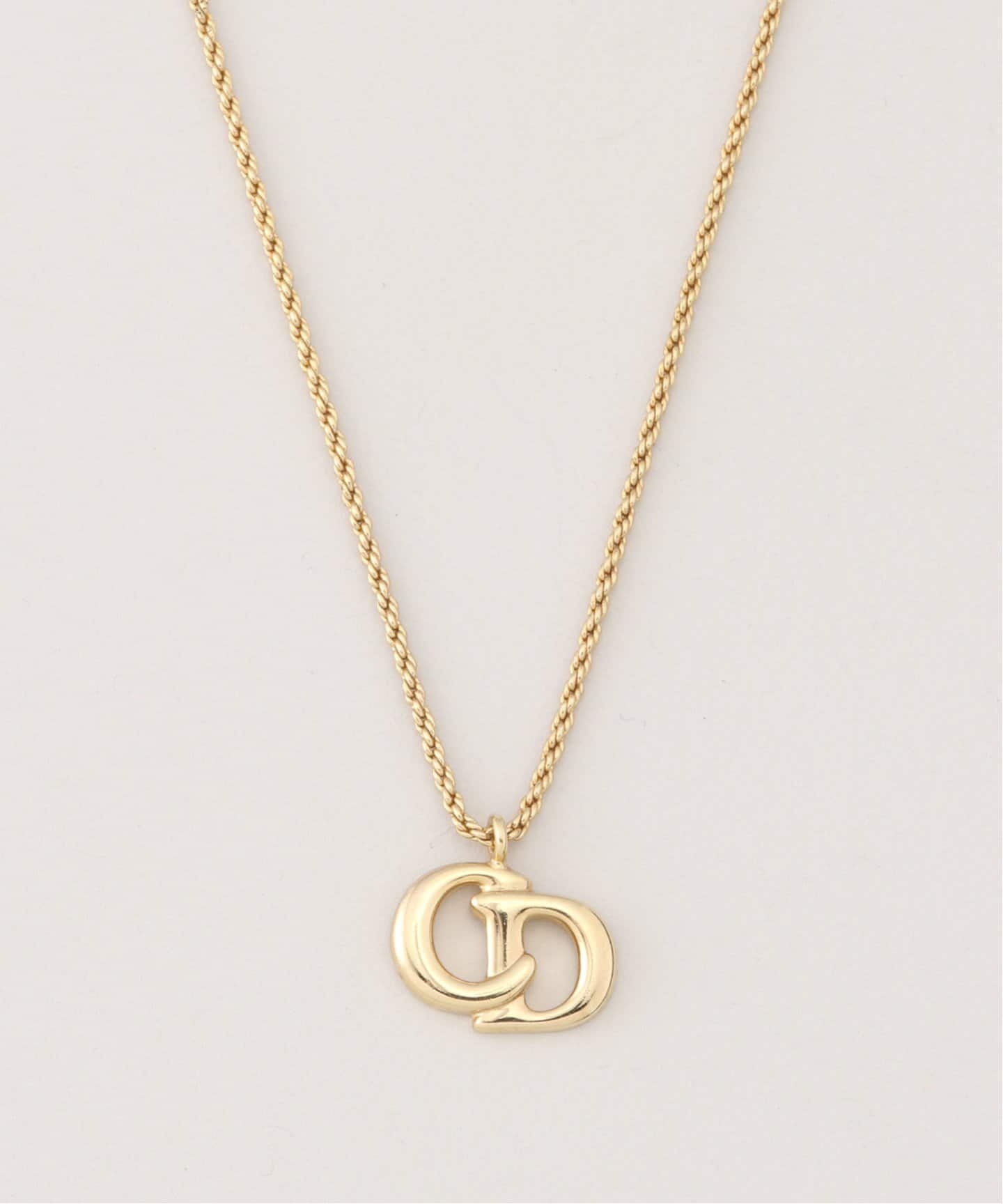 VINTAGE DIOR/ディオール】 necklace logo（ネックレス