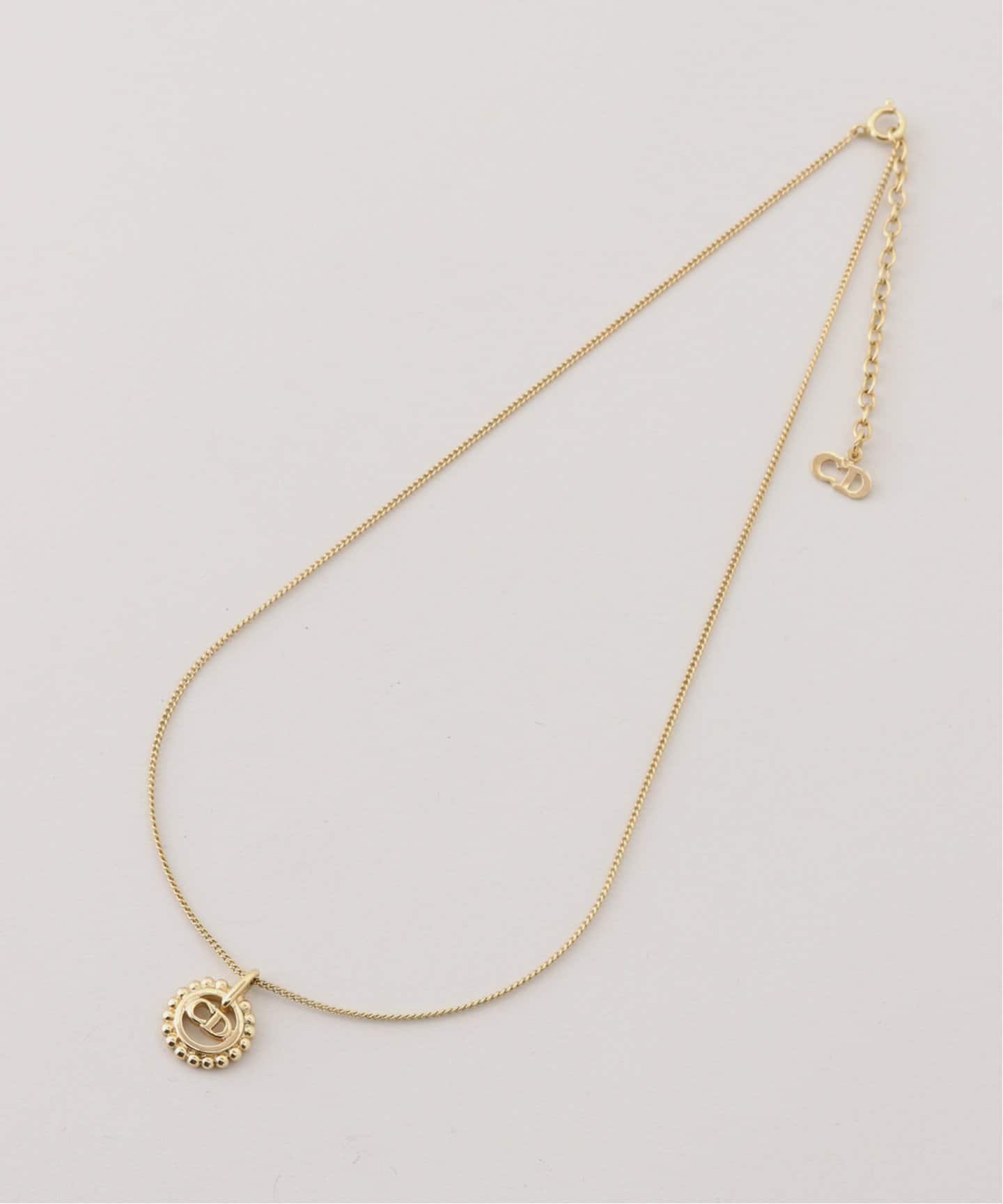【Dior】Dior vintage necklace★ディオール ネックレス VINTAGE DIOR/ディオール 】necklace logo（ネックレス