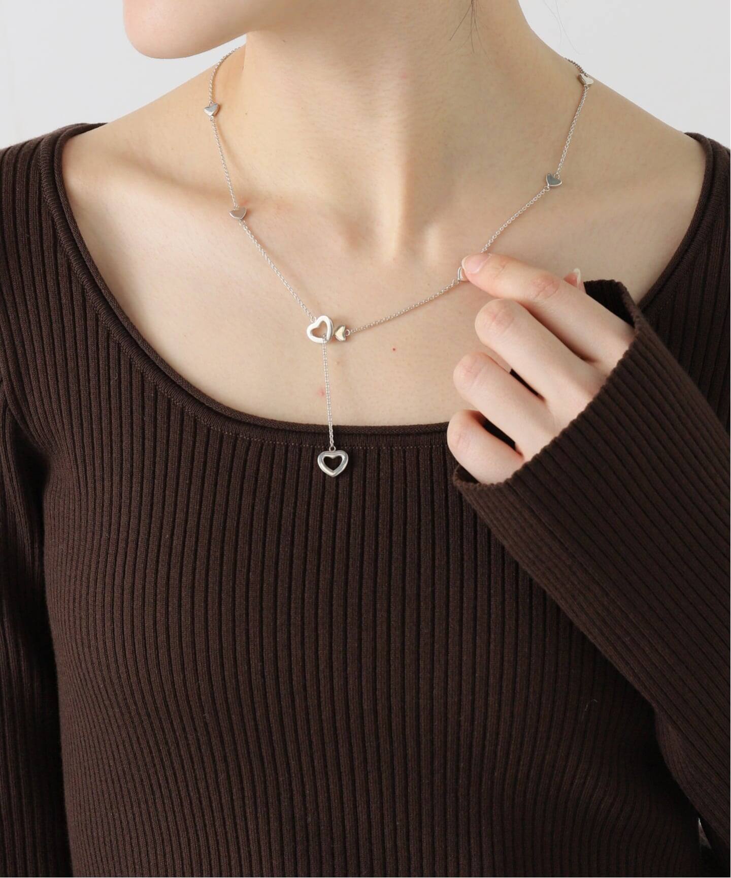 VINTAGE TIFFANY&Co./ティファニー】Heart lariat necklace