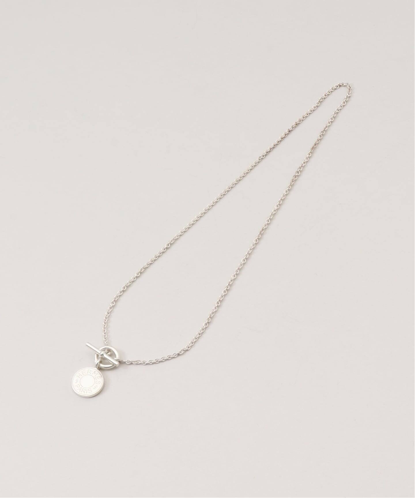 アクセサリー HERMES Sellier Gold Necklace vintage HERMES 18K Yellow Gold Kelly Chaine Choker Necklace 1618576