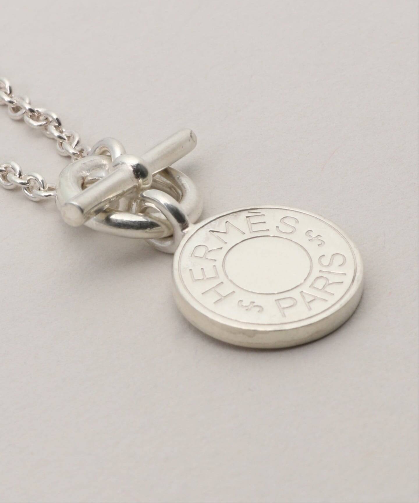 VINTAGE HERMES/エルメス】 Amulet sellier necklace（ネックレス