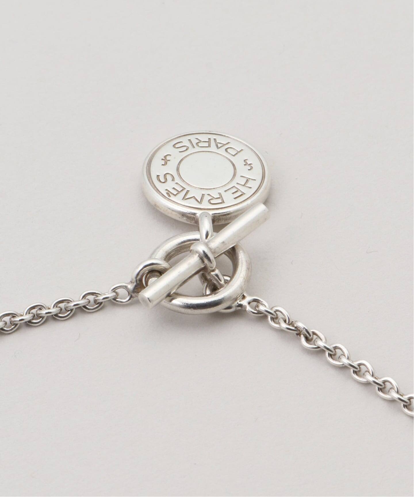VINTAGE HERMES/エルメス】Amulet sellier necklace（ネックレス