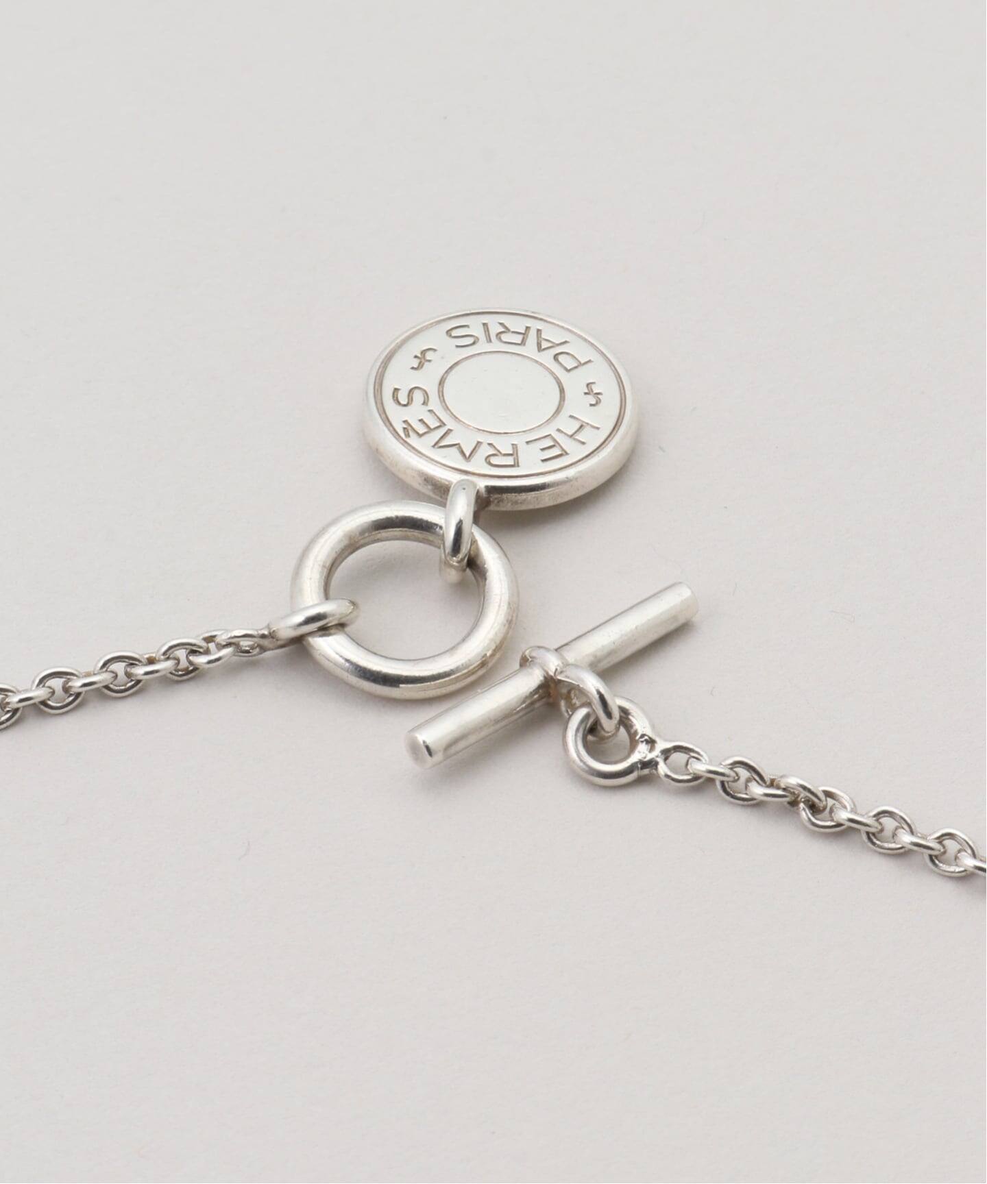 VINTAGE HERMES/エルメス】Amulet sellier necklace（ネックレス