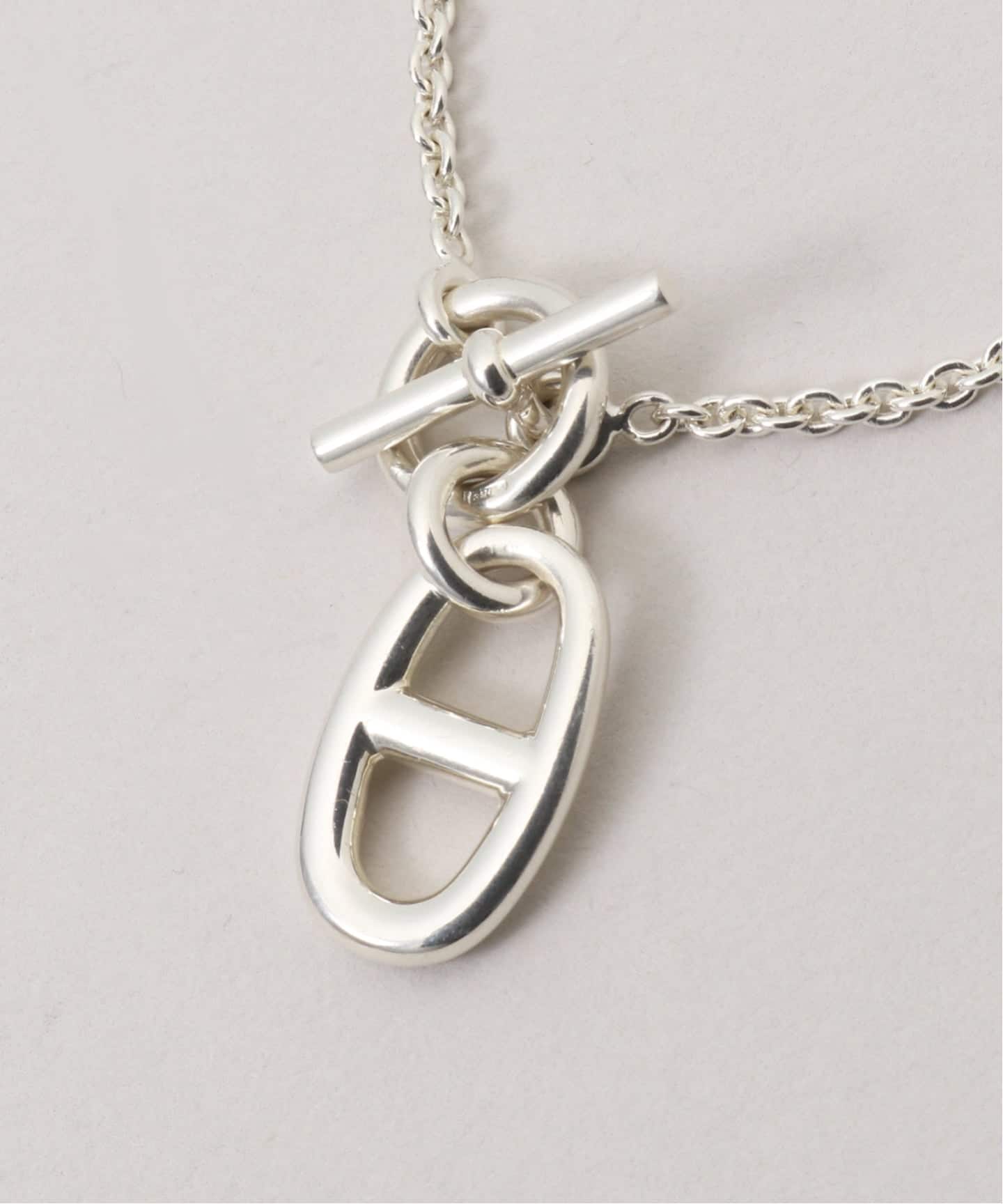 VINTAGE HERMES/エルメス】Amulet Chaine dAncre necklace