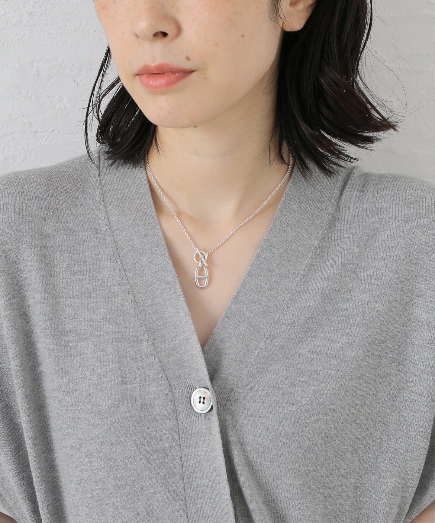 【HERMES】2010s Chaine D'Ancre Amulet ネックレス エルメス Hermes HERMES ネックレス Chaine dAncre Amulet