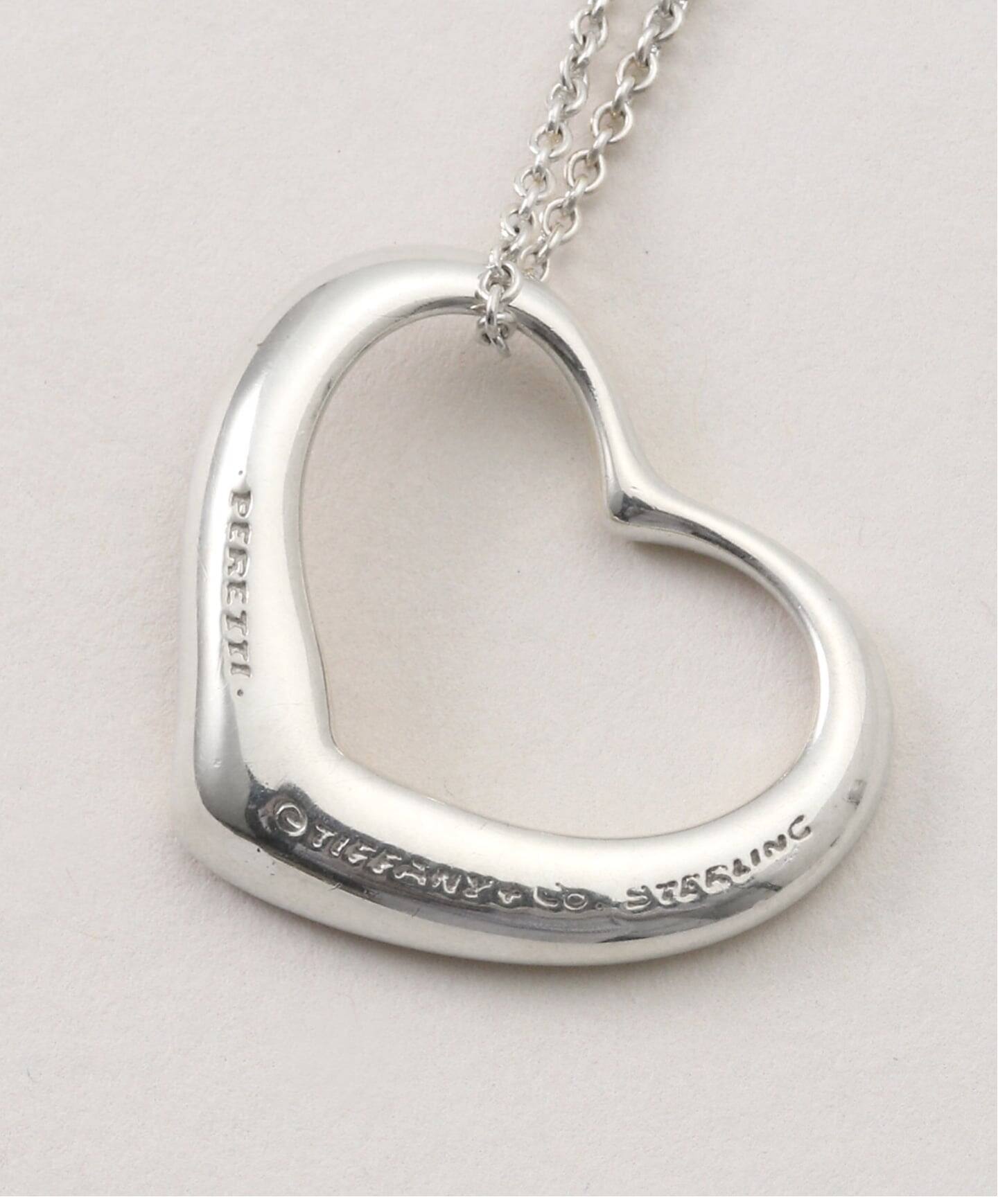 VINTAGE TIFFANY&Co./ティファニー】Open heart necklace l