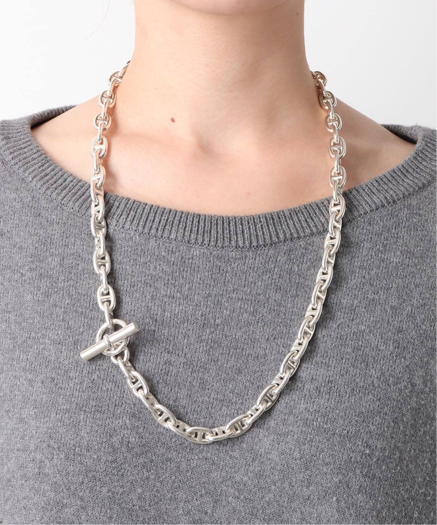 VINTAGE HERMES/エルメス】Chaine dAncre necklace mm61（ネックレス