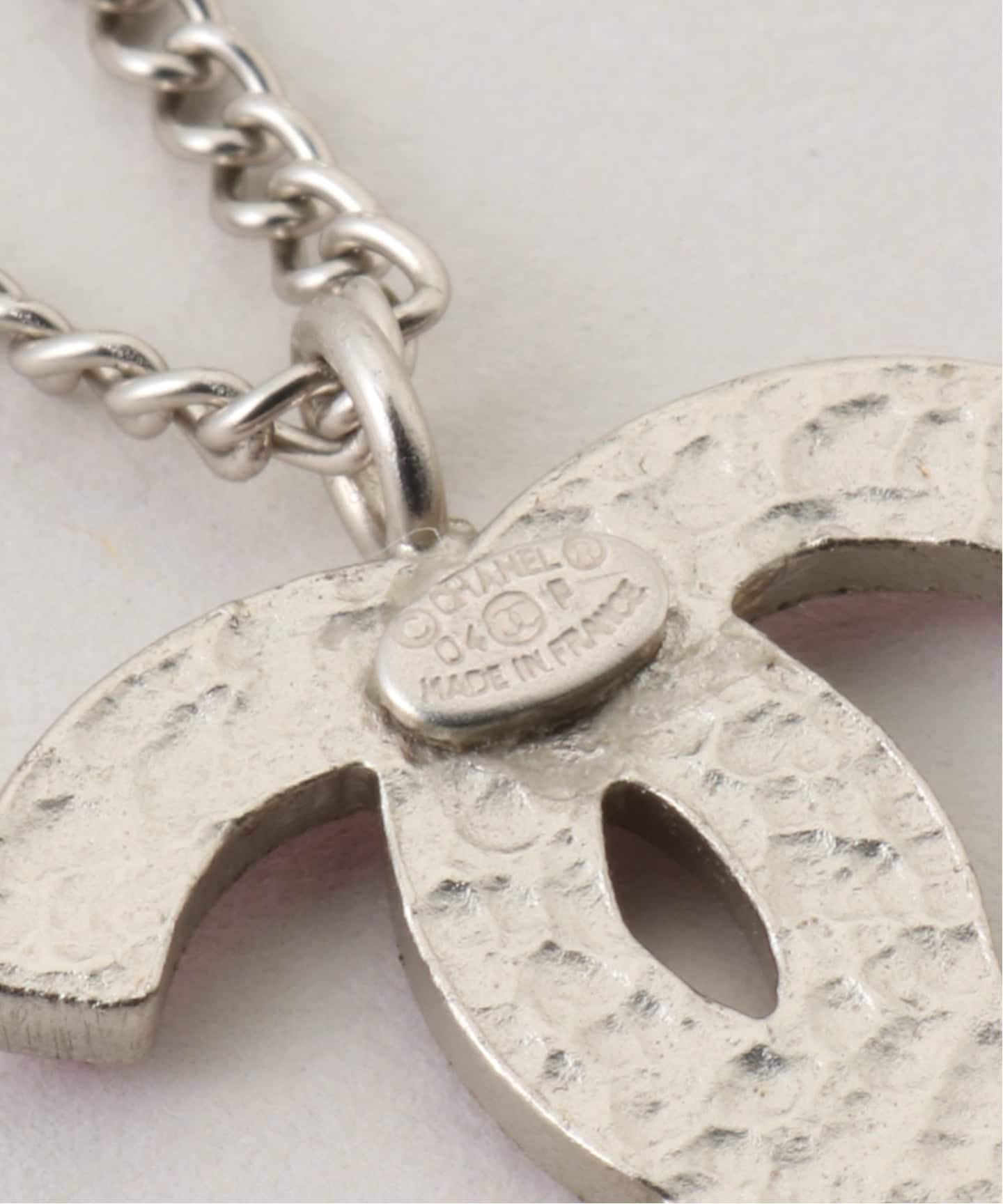 VINTAGE CHANEL/シャネル】CC necklace pink（ネックレス）｜ENSEMBLE
