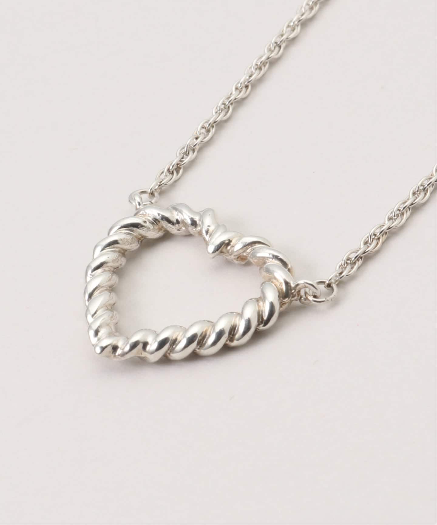 VINTAGE TIFFANY&Co./ティファニー】 Twist heart necklace