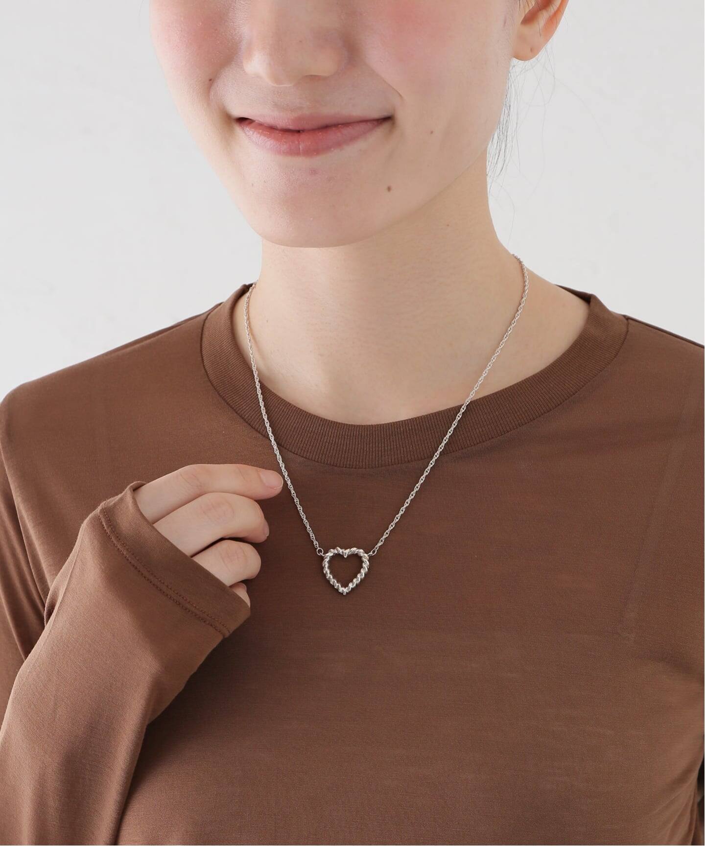 VINTAGE TIFFANY&Co./ティファニー】 Twist heart necklace