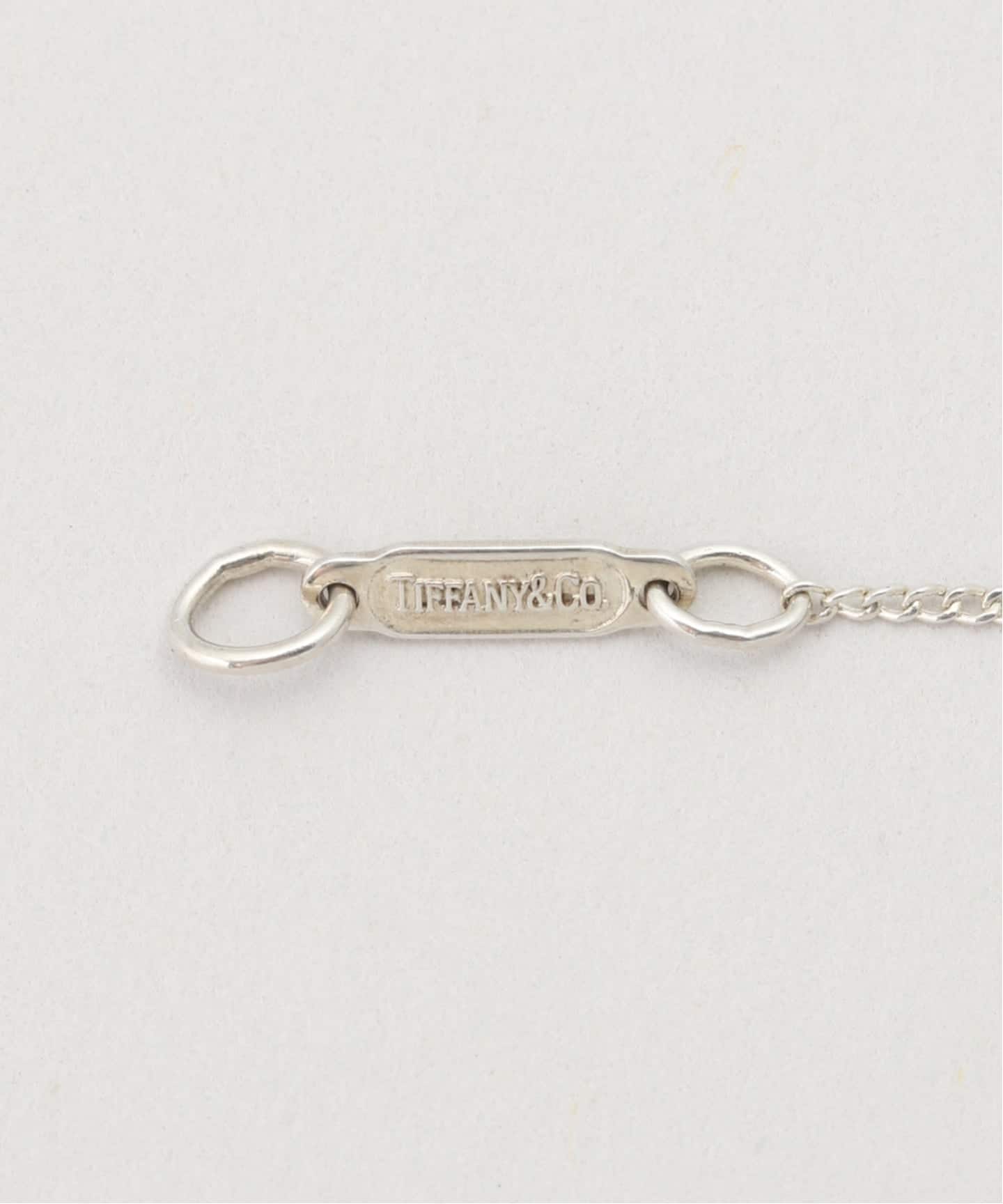VINTAGE TIFFANY&Co./ティファニー】 Cross ribbon necklace