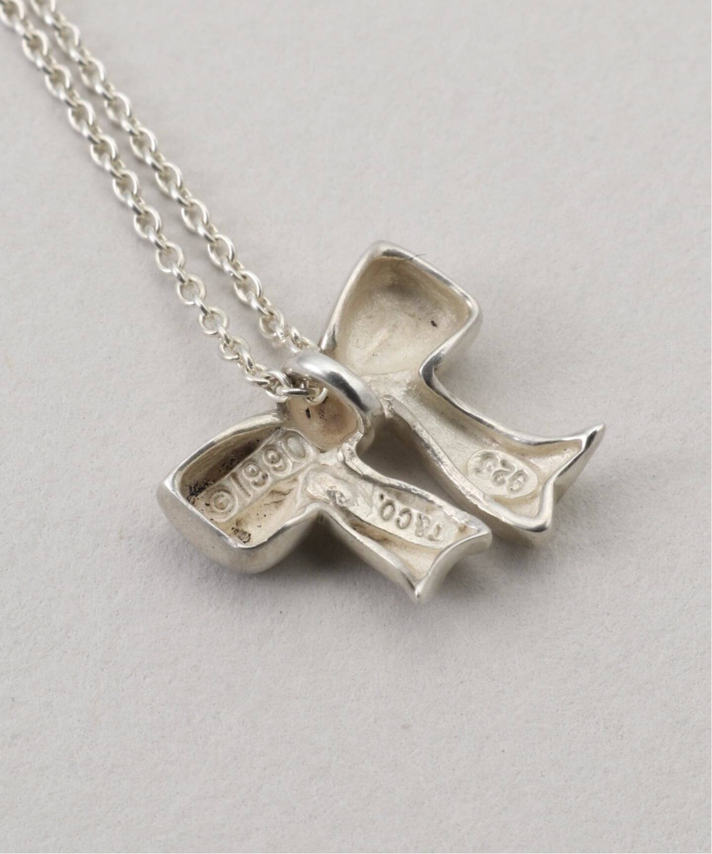 VINTAGE TIFFANY&Co./ティファニー】Ribbon necklace（ネックレス