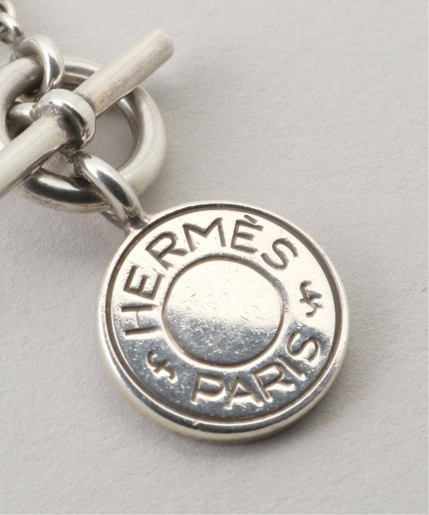 VINTAGE HERMES/エルメス】Amulet sellier necklace（ネックレス
