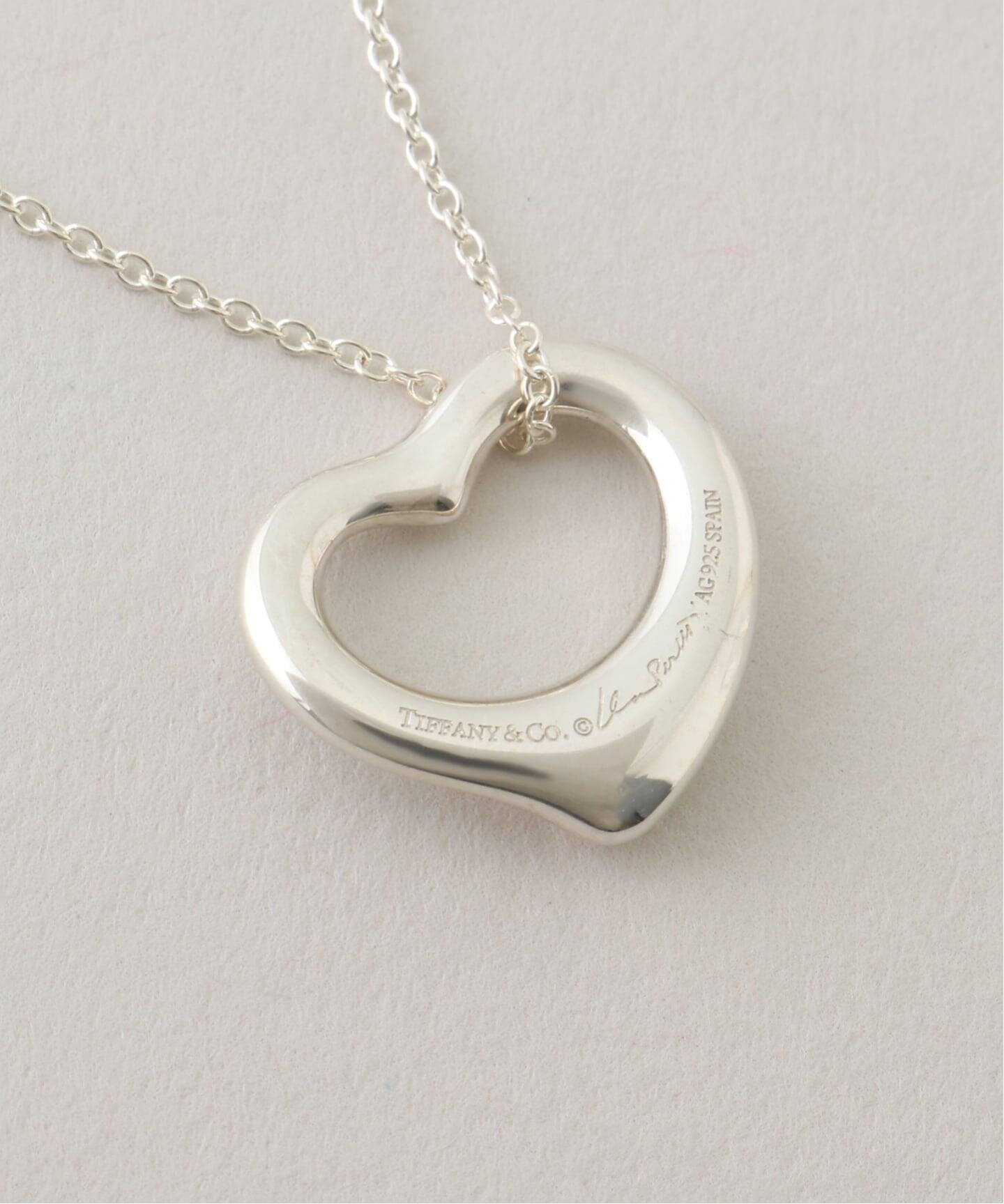 VINTAGE TIFFANY&Co./ティファニー】Open heart necklace s