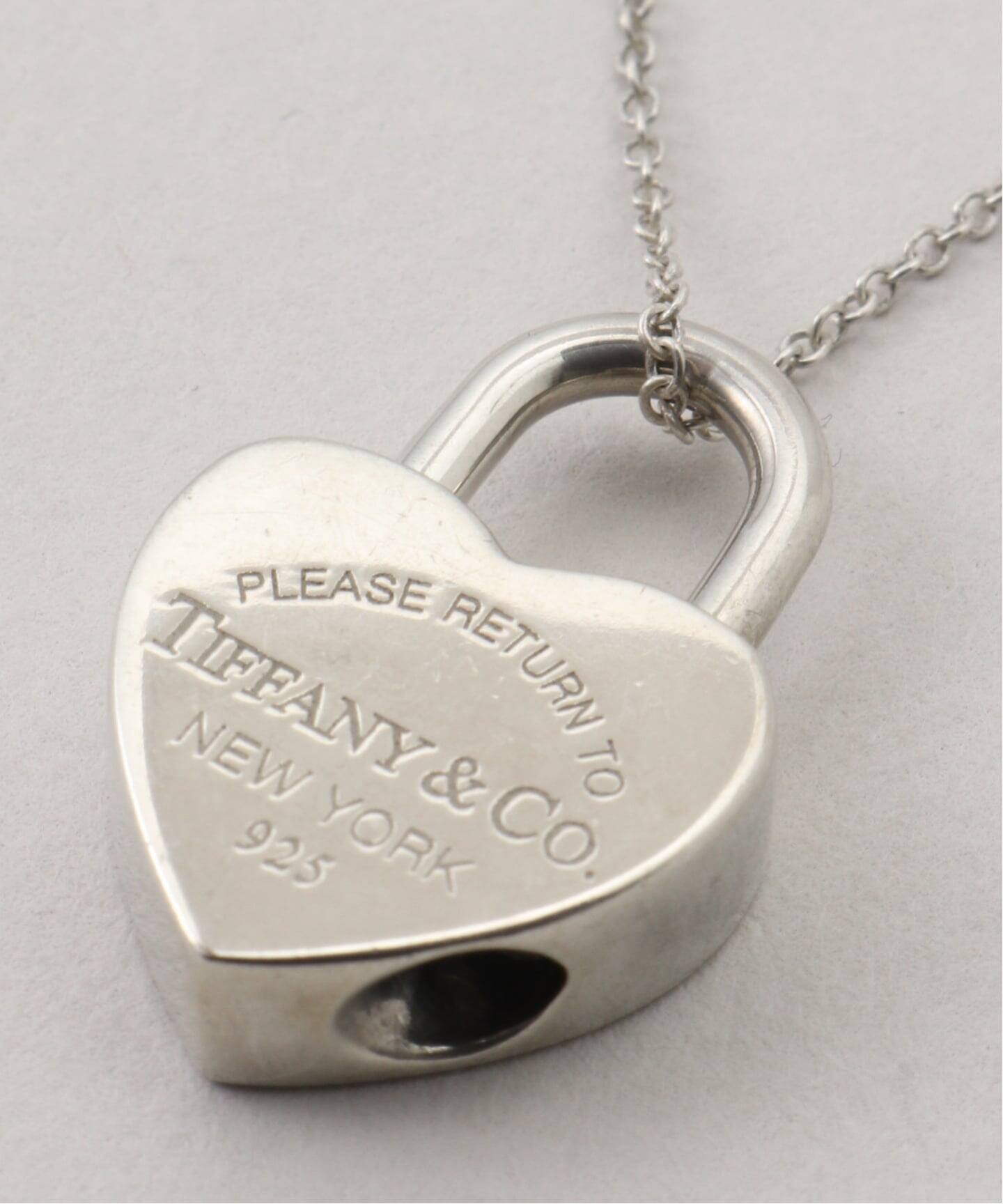 VINTAGE TIFFANY&Co./ティファニー】Return to heart lock necklace