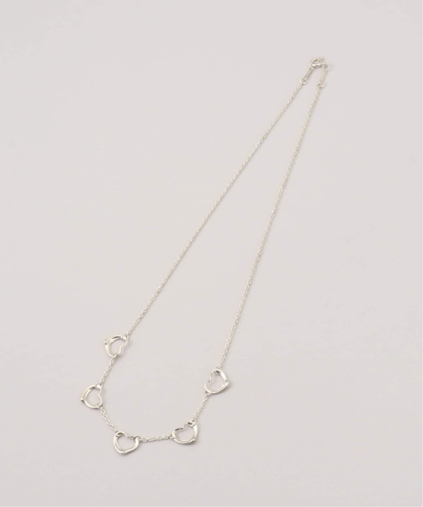 VINTAGE TIFFANY&Co./ティファニー】Open heart necklace 5charms