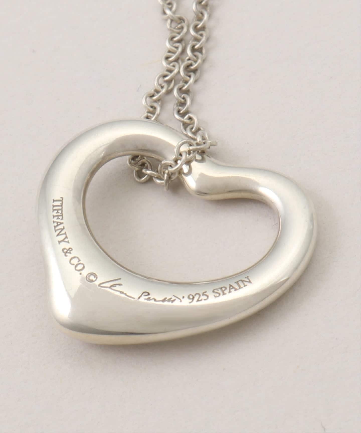 VINTAGE TIFFANY&Co./ティファニー】Open heart necklace s