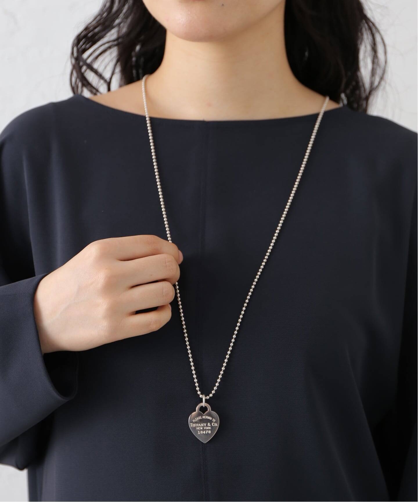 VINTAGE TIFFANY&Co./ティファニー】 Return to heart ball chain