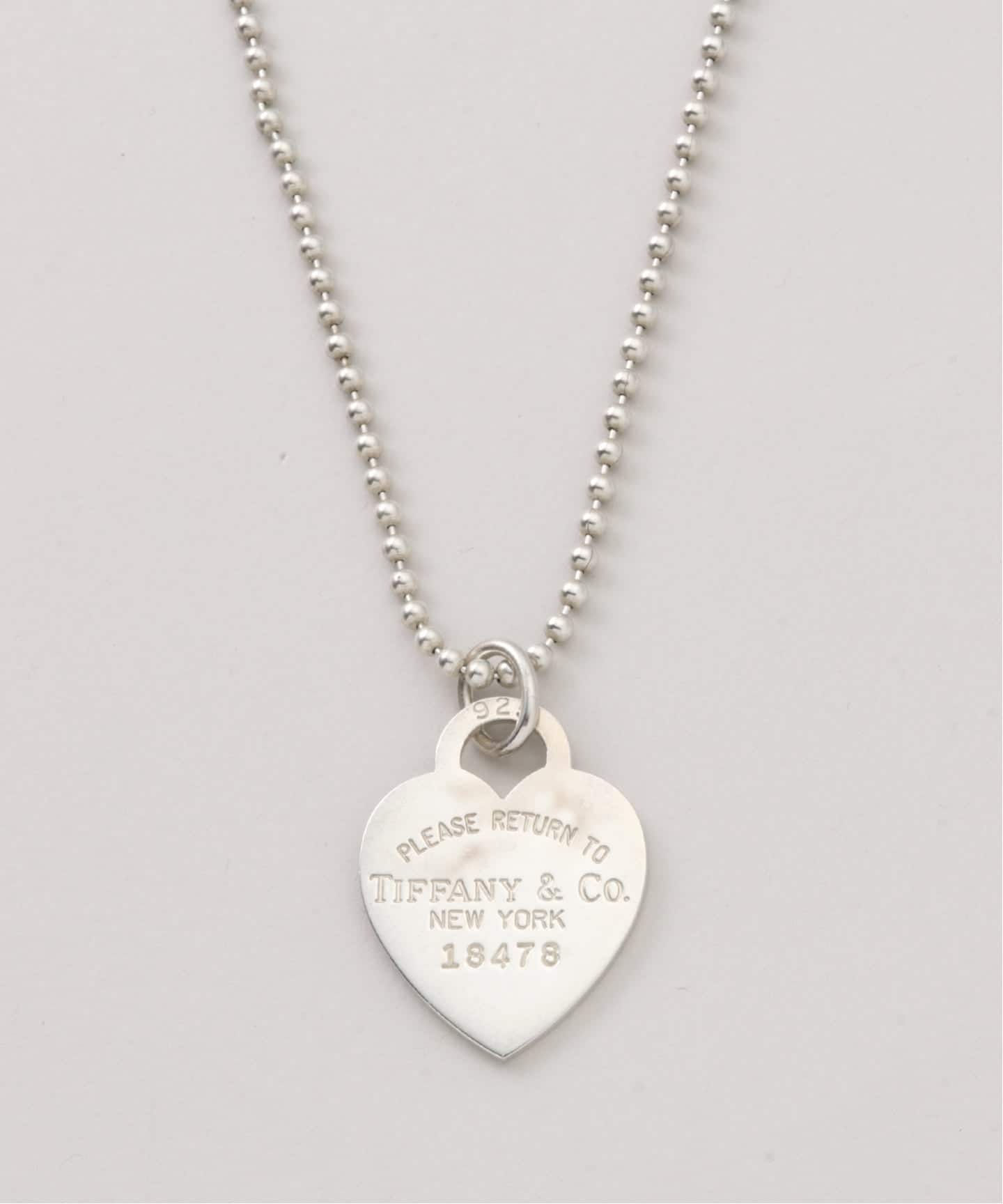 VINTAGE TIFFANY&Co./ティファニー】 Return to heart ball chain