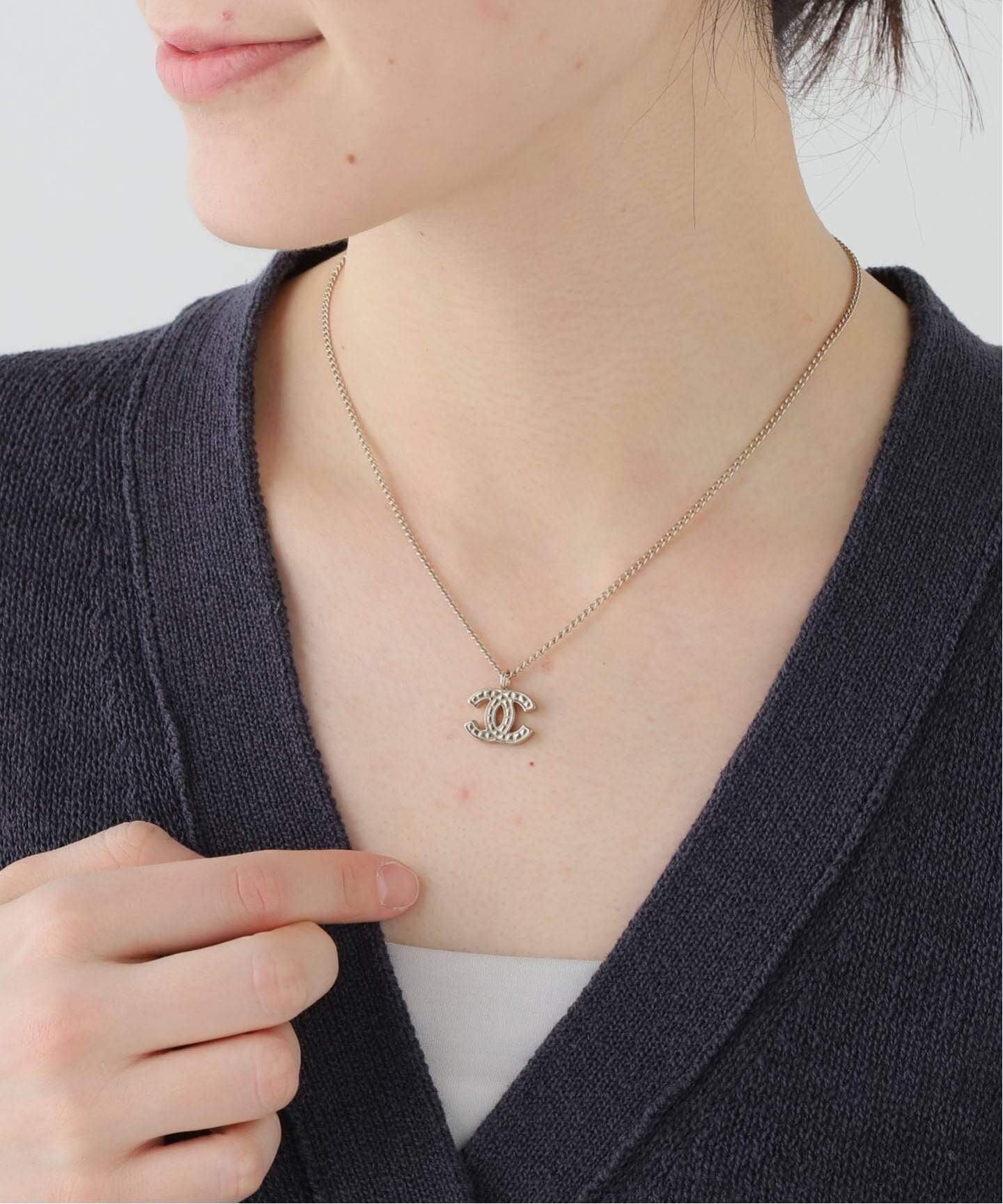 VINTAGE CHANEL/シャネル】 CC necklace（ネックレス）｜ENSEMBLE