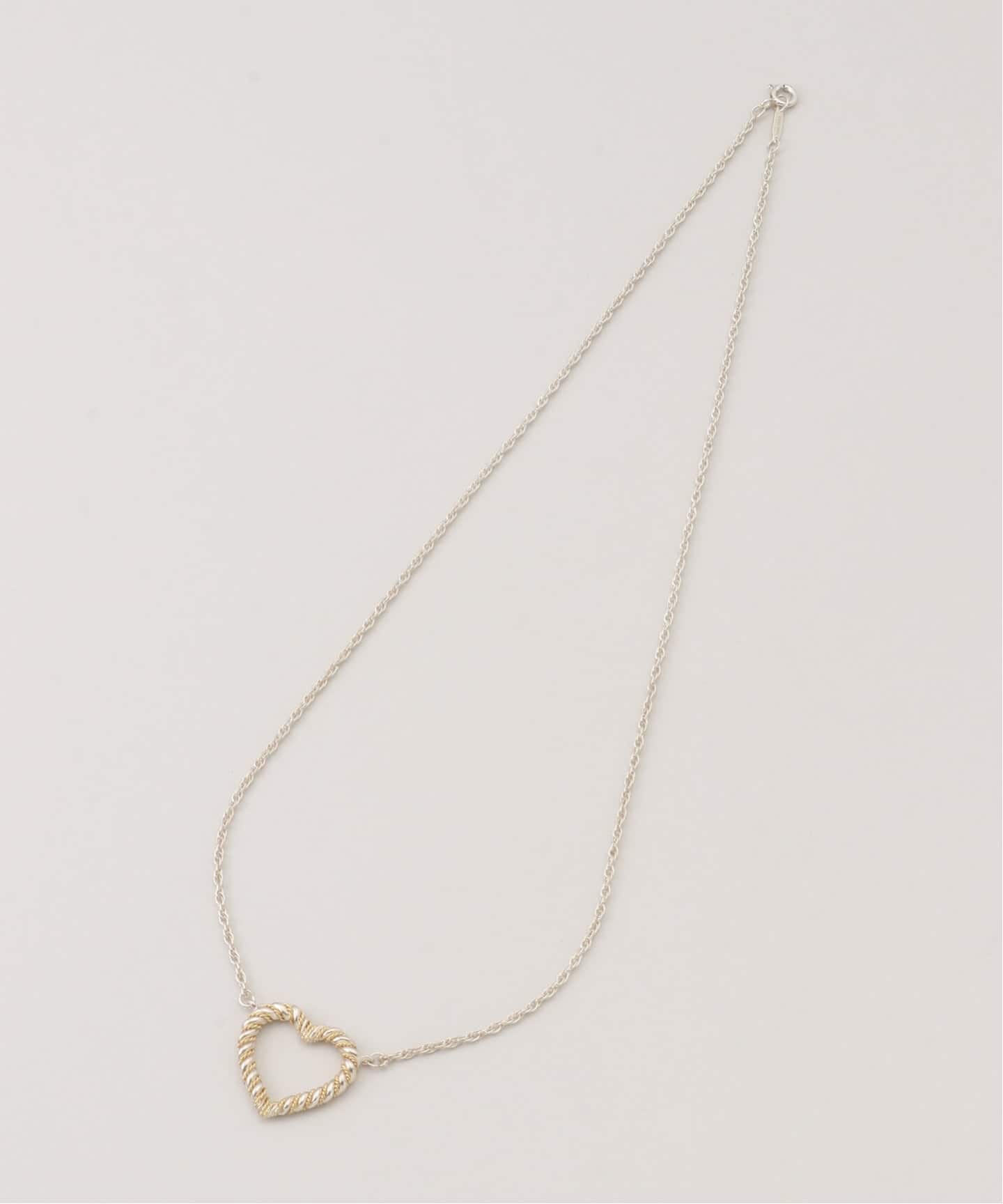 VINTAGE TIFFANY&Co./ティファニー】Twist heart necklace（ネックレス