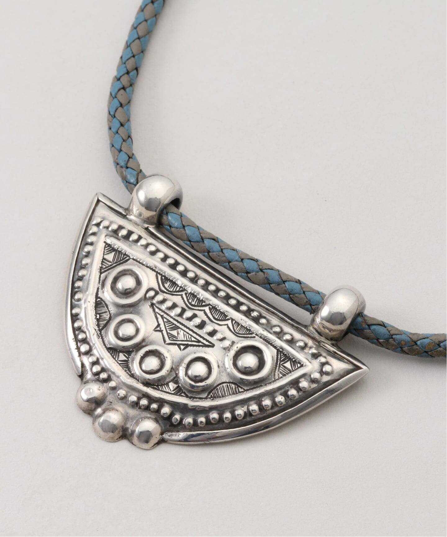 VINTAGE HERMES/エルメス】Touareg necklace leather（ネックレス
