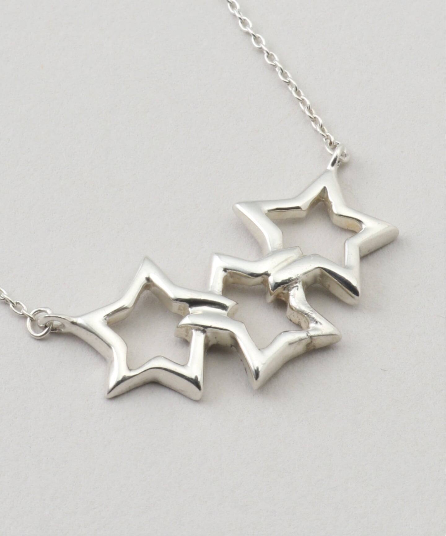 VINTAGE TIFFANY&Co./ティファニー】Triple star necklace（ネックレス