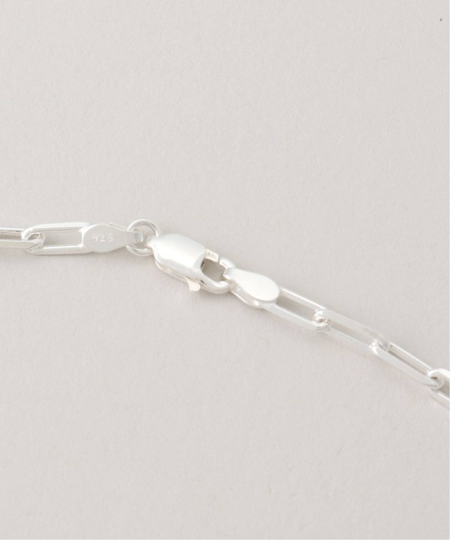 blancle/ ブランクレ】SV・Long oval chain necklace（ネックレス 